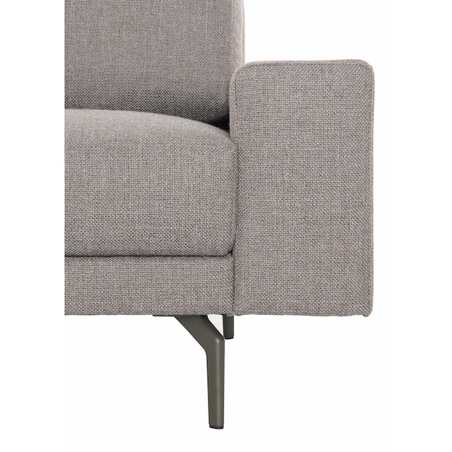 hülsta sofa Sessel »hs.450«, Armlehne breit niedrig, Alugussfüße in  umbragrau, Breite 120 cm | BAUR