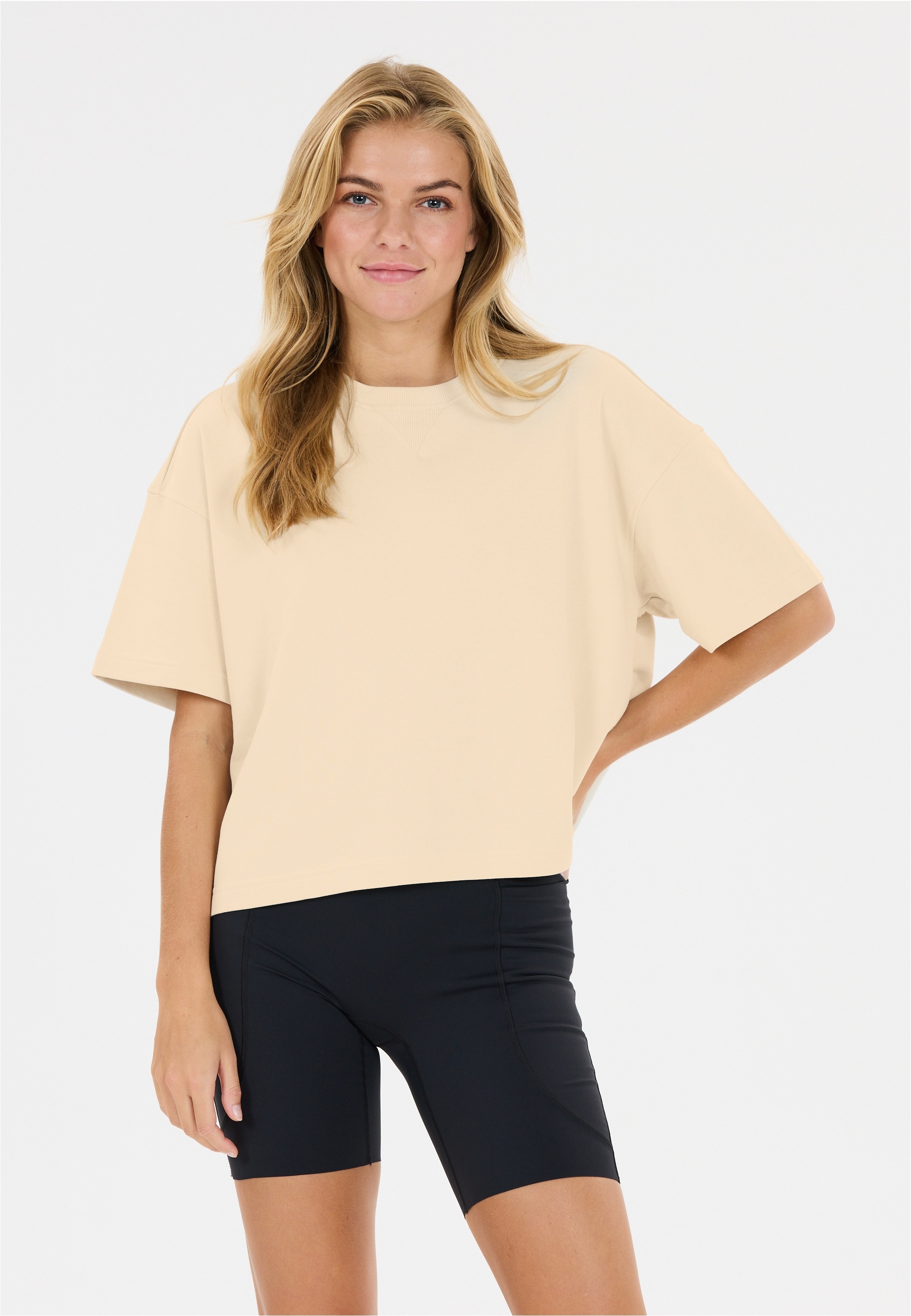 ATHLECIA Fleeceshirt "Crecy" mit atmungsaktivem Material