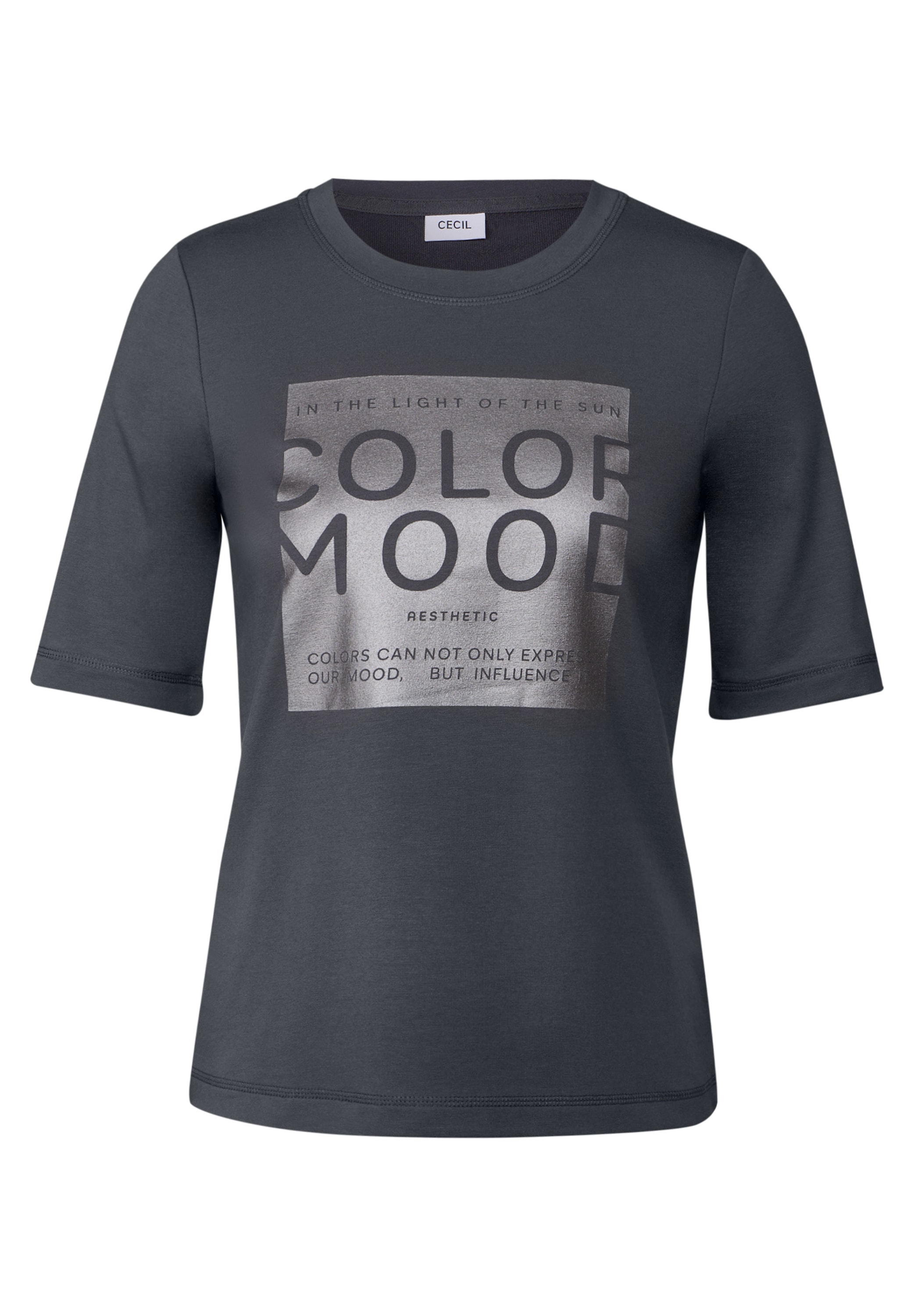 Cecil T-Shirt, mit Folienprint