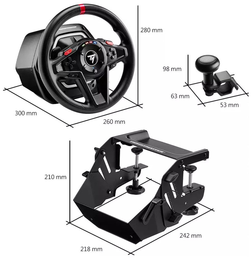 Thrustmaster Gaming-Lenkrad »T-128-P Simtask Farming Pack«