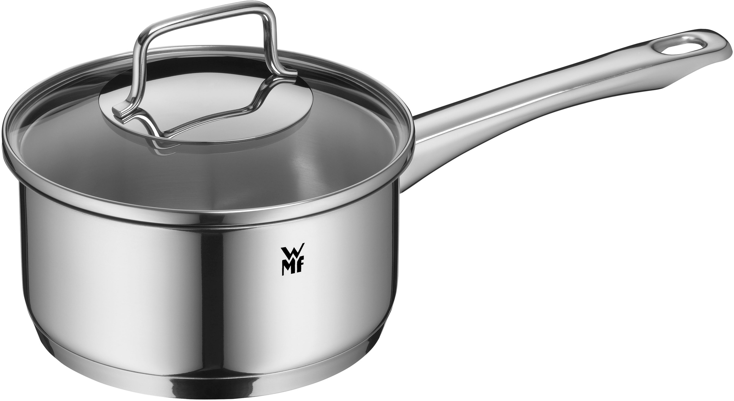 WMF Topf-Set »Astoria«, Cromargan® Edelstahl Rostfrei 18/10, (Set, 6 tlg.), hochglanzpoliert, hochwertige Qualität, breiter Schüttrand