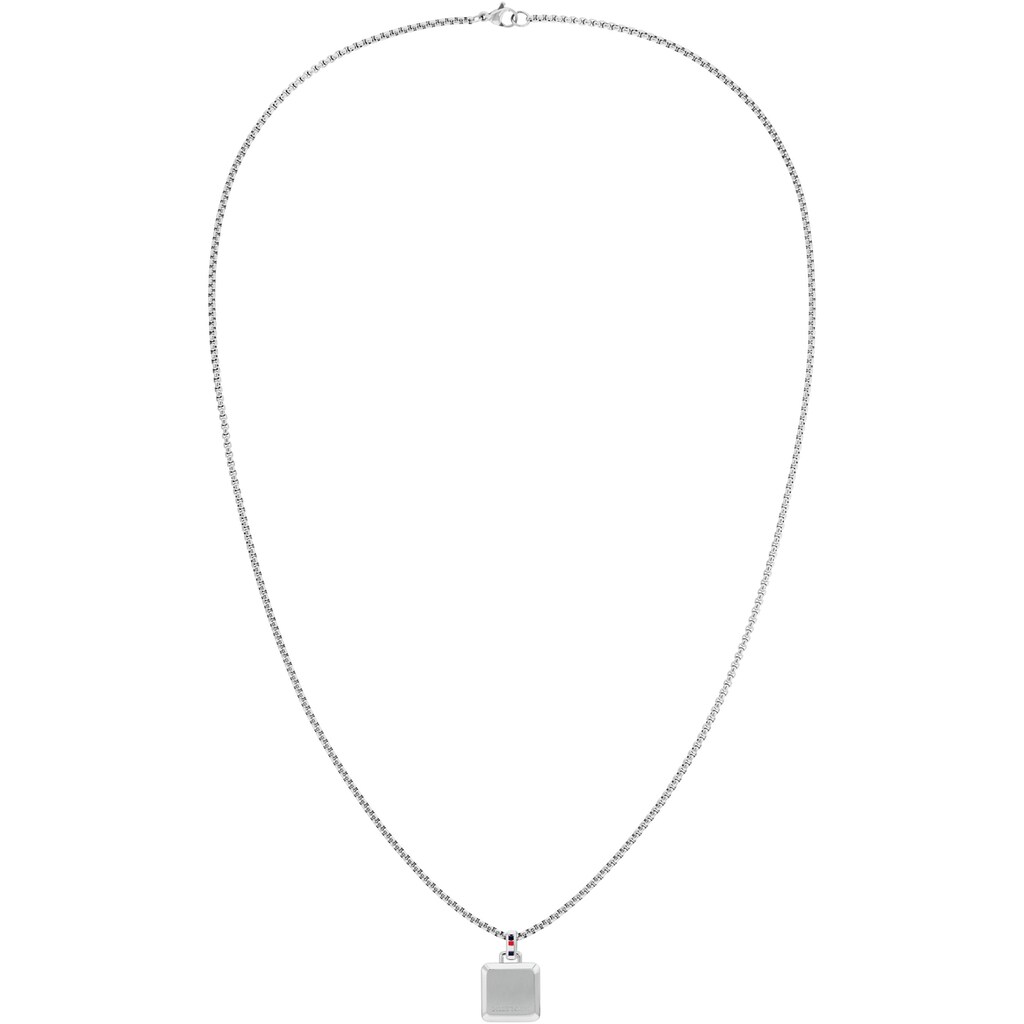 Tommy Hilfiger Kette mit Anhänger »TH ICONIC SQUARE PENDANT, 2790543, 2790544«