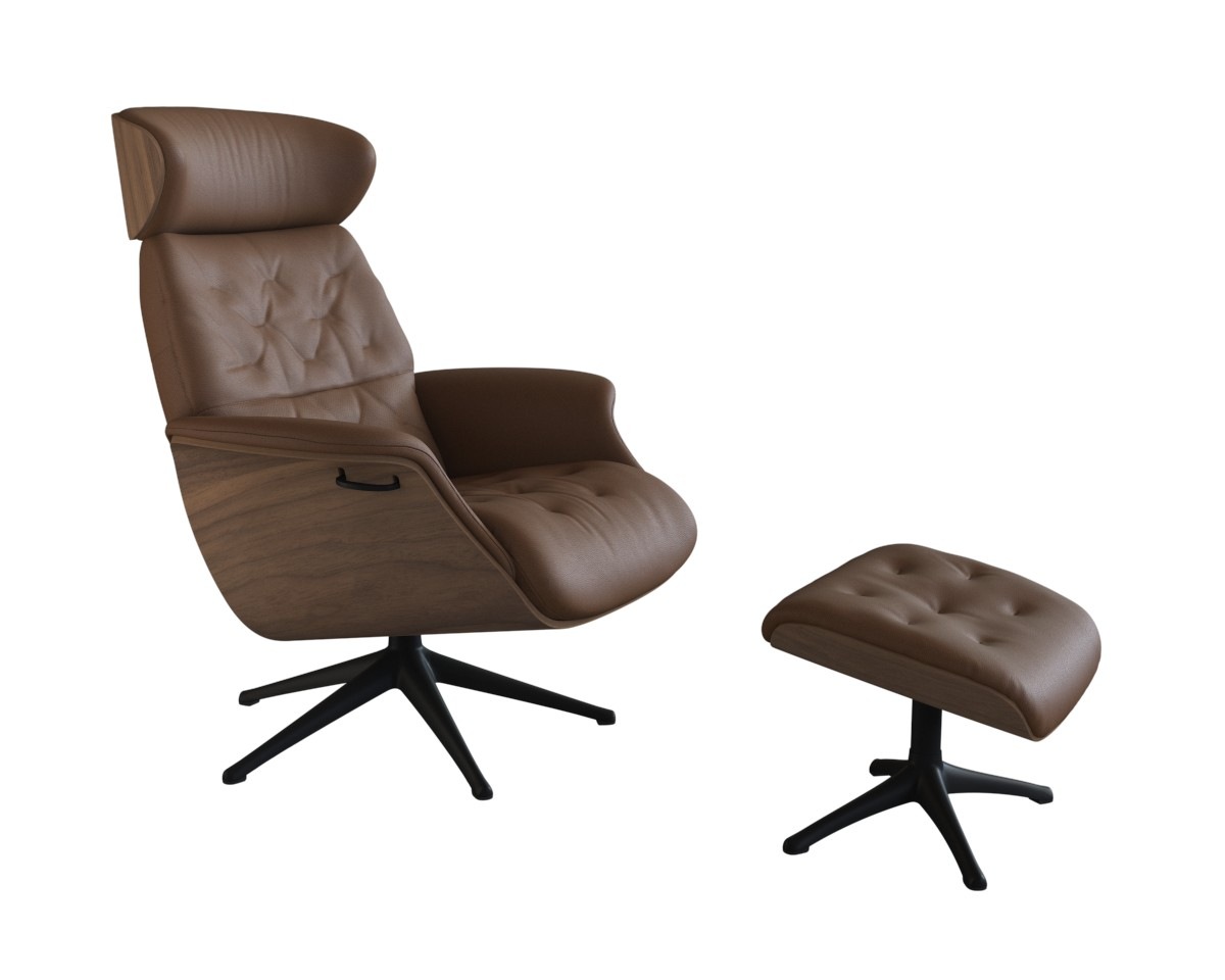 FLEXLUX Relaxsessel "Volden Fernsehsessel, verstellbarer Rücken- & Kopfstüt günstig online kaufen