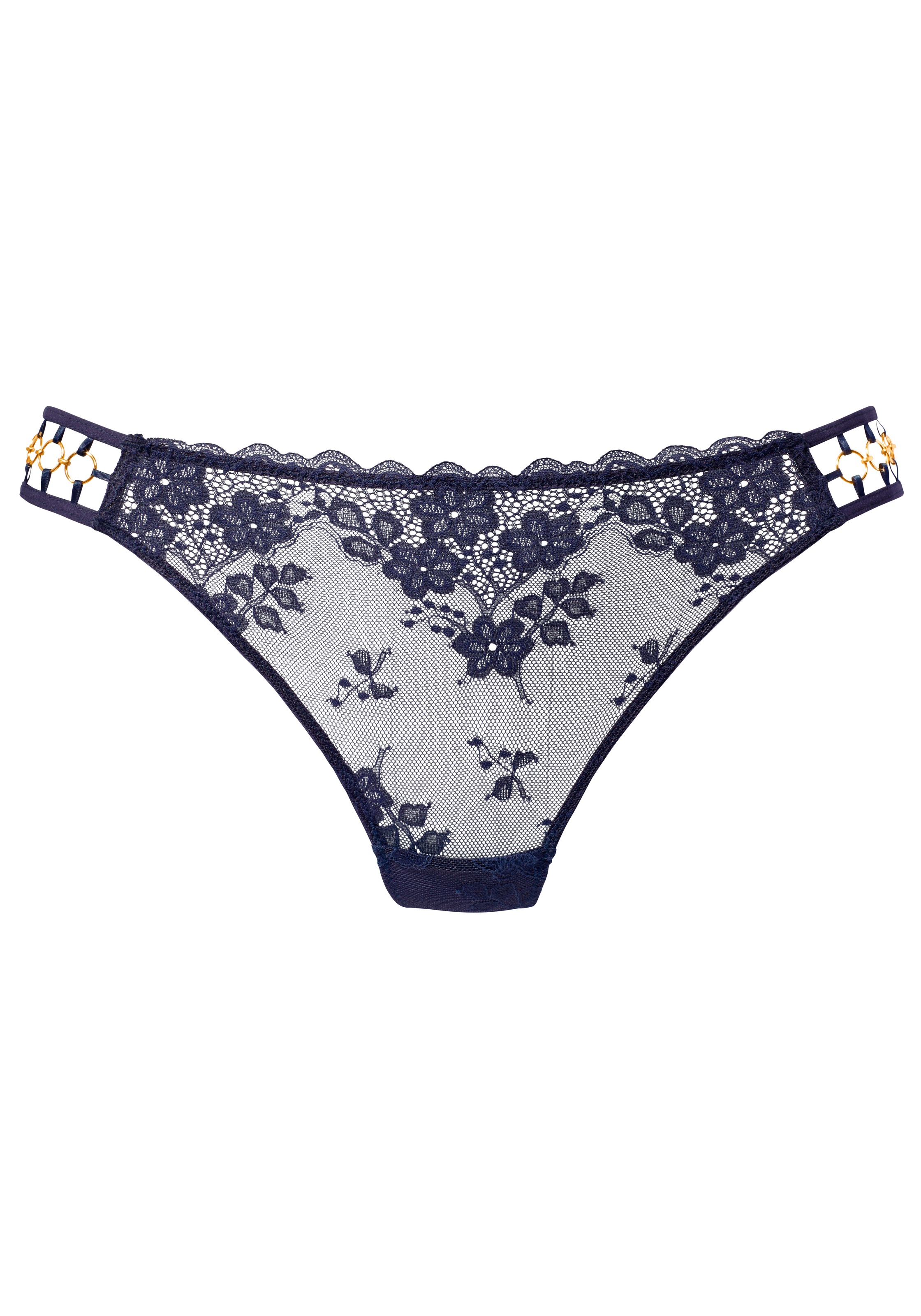 LASCANA String, aus Spitze mit dekorativen Ringdetail, sexy Dessous, Reizwäsche