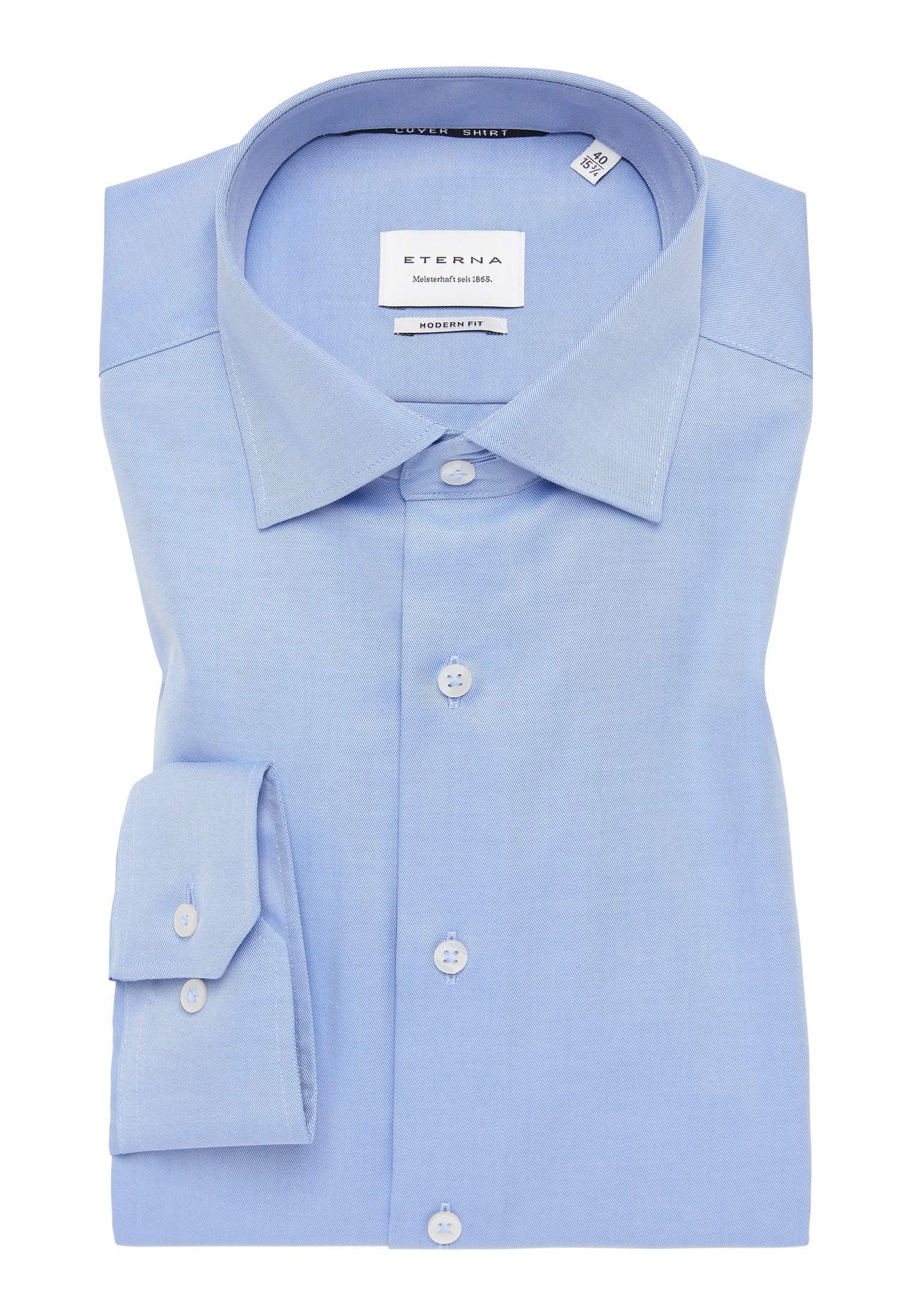 Eterna Langarmhemd »MODERN FIT«, NON IRON (bügelfrei)