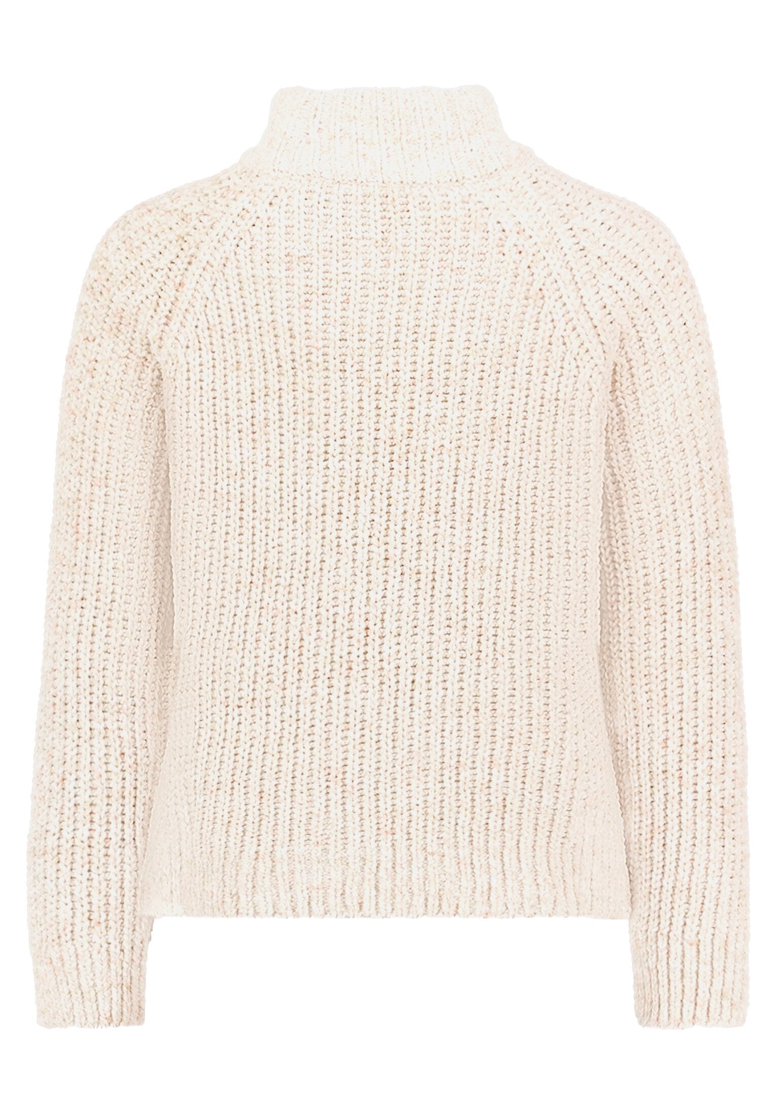 Cartoon Strickpullover »Damen mit Stehkragen« 1
