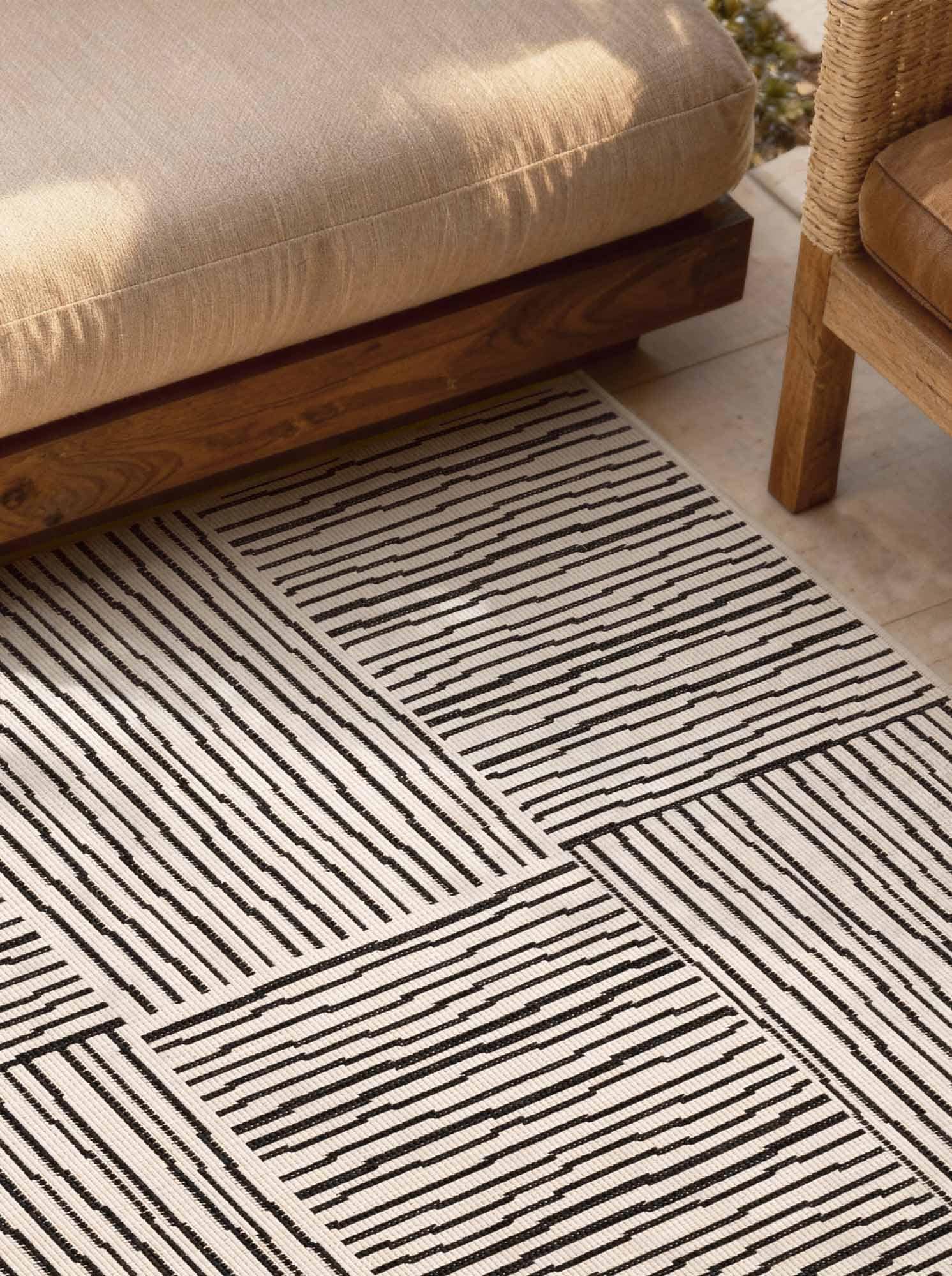 Ted Baker Teppich »Nightingale« rechteckig 8 mm Höhe Designteppich, Wetterfest, Pflegeleicht, Modern, Wohnzimmer, Terrasse