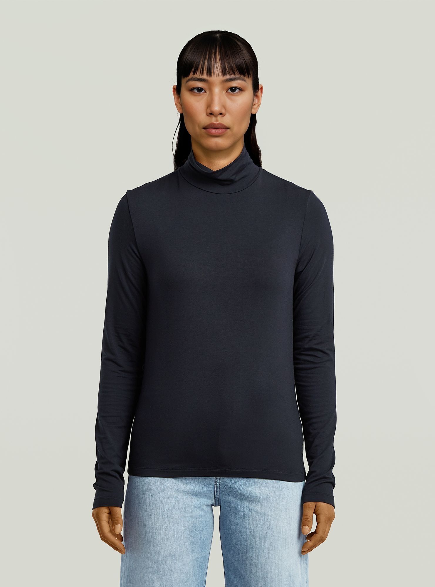 G-STAR T-Shirt "Regular Mock T-Shirt" günstig online kaufen