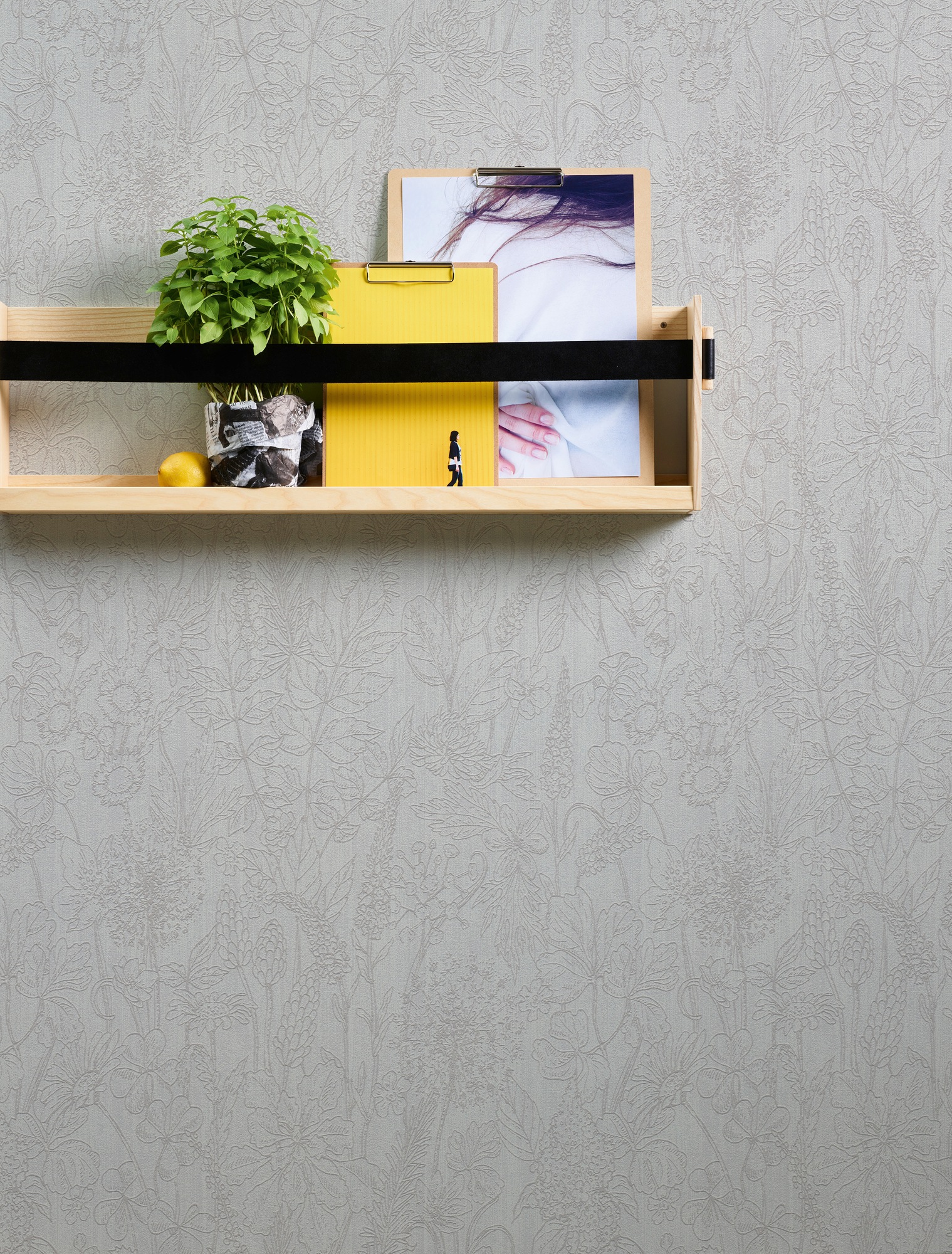 A.S. Création Vliestapete »Attractive«, floral-botanisch, Glitzertapete Tapete Blumen