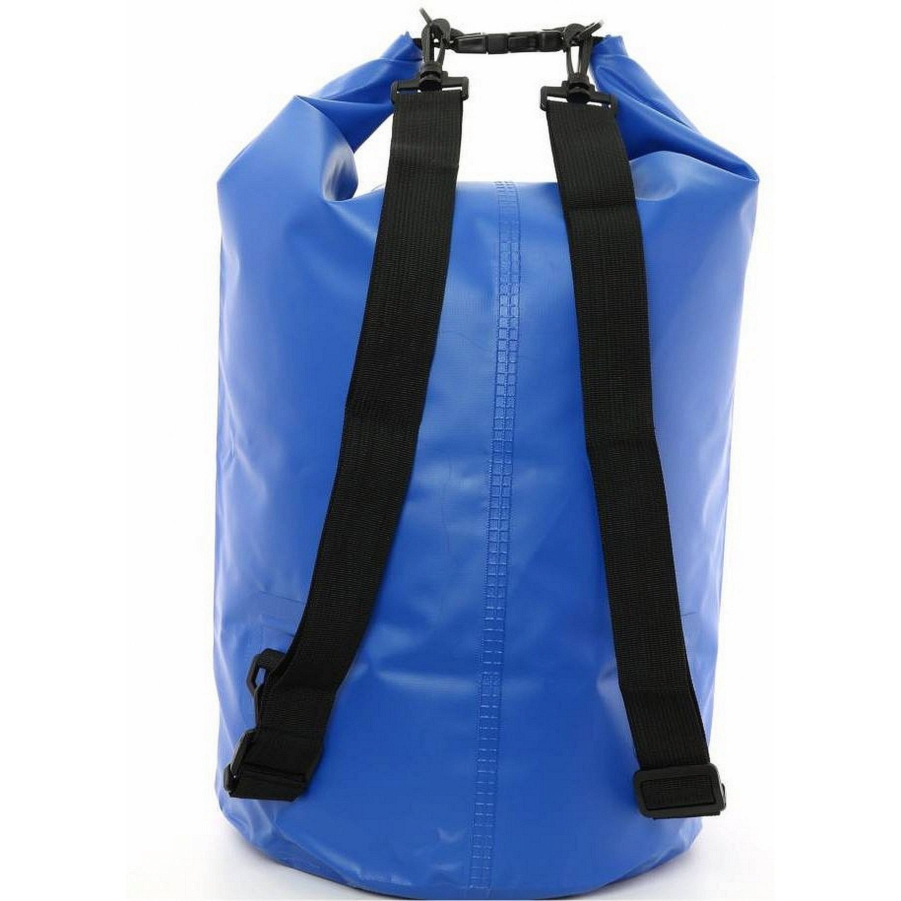 Packsack LA VAGUE "Wasserfester Packsack 40L ISAR", Gr. 40, blau (dunkelblau), Obermaterial: 100% PVC PVC., Taschen 3