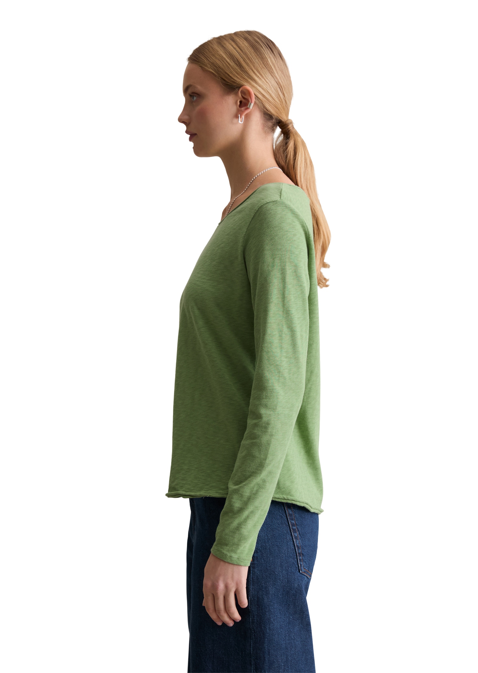 Marc O'Polo DENIM Langarmshirt »aus Organic Cotton«