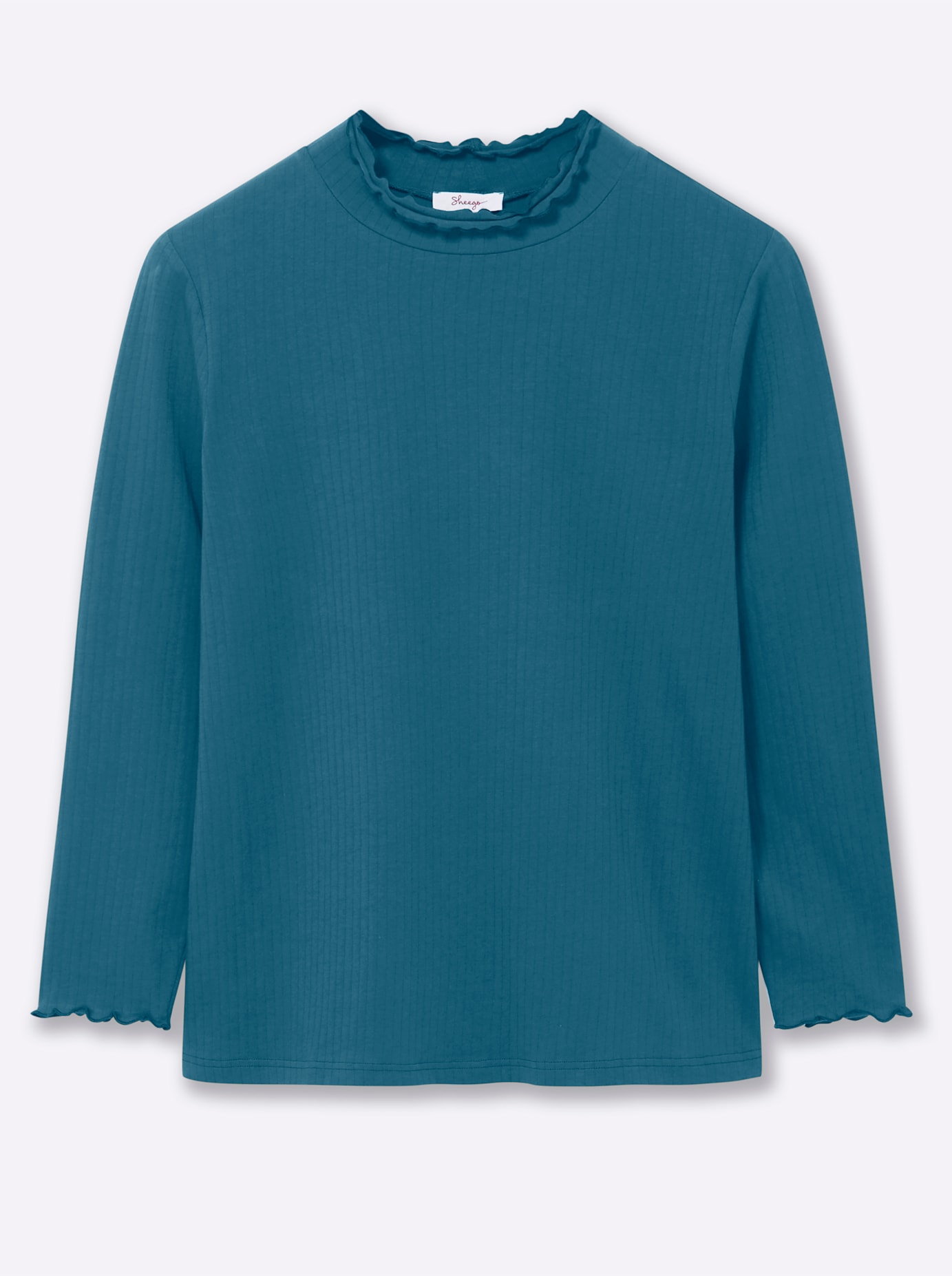 Thumbnail - Sheego Stehkragenshirt "Shirtrolli" 1 Stk. tlg.