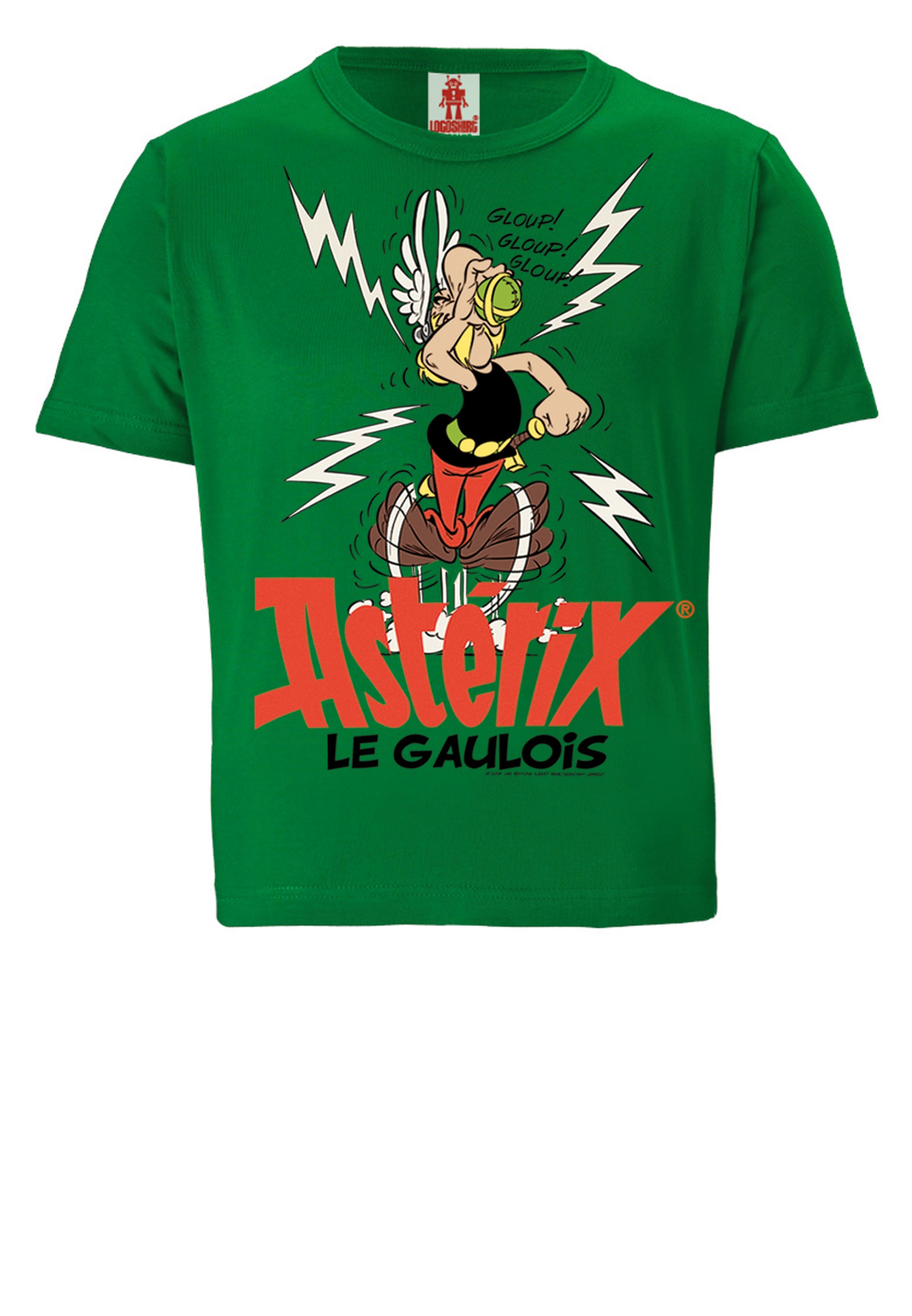 LOGOSHIRT T-Shirt »Asterix le Gaulois«, mit coolem Print