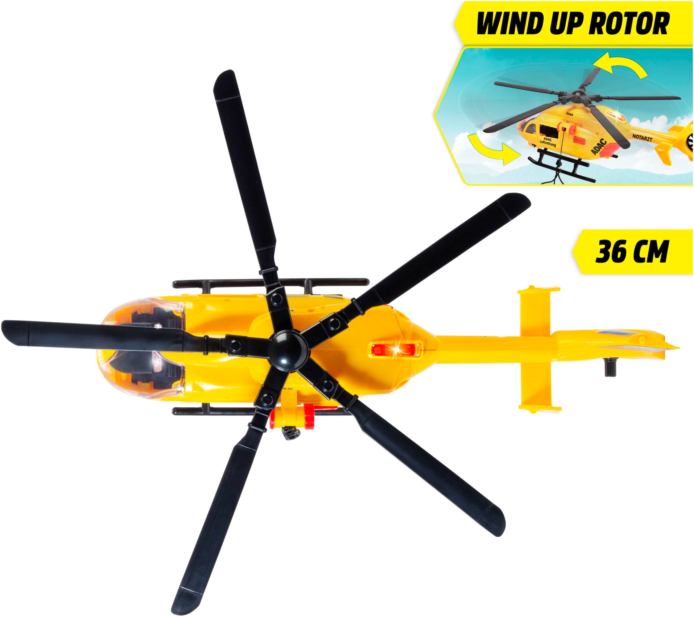 Dickie Toys Spielzeug-Hubschrauber »ADAC Rettungshelikopter« mit Licht und Sound