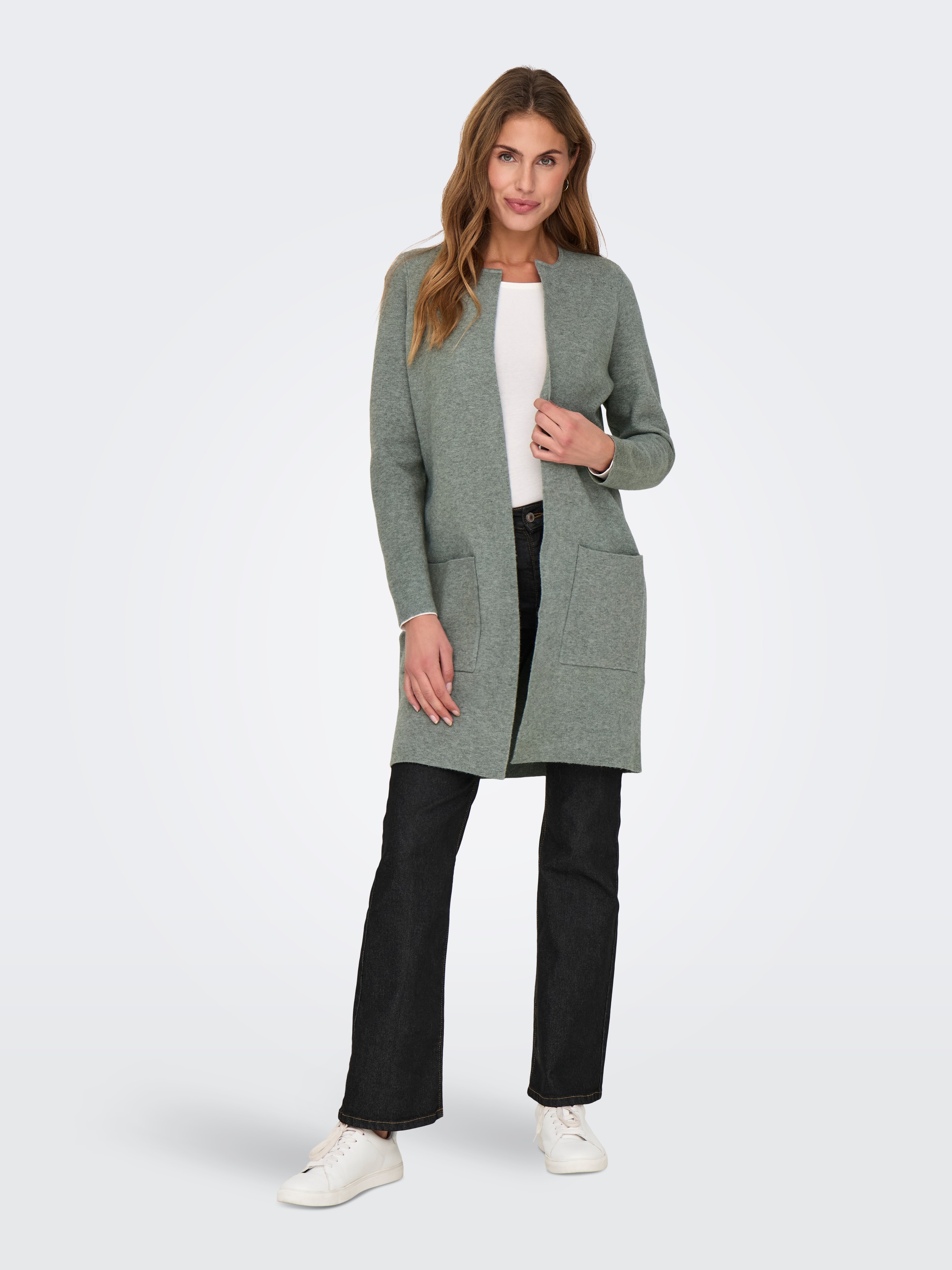 ONLY Strickjacke »ONLRIVER L/S LONG CARDIGAN KNT NOOS«
