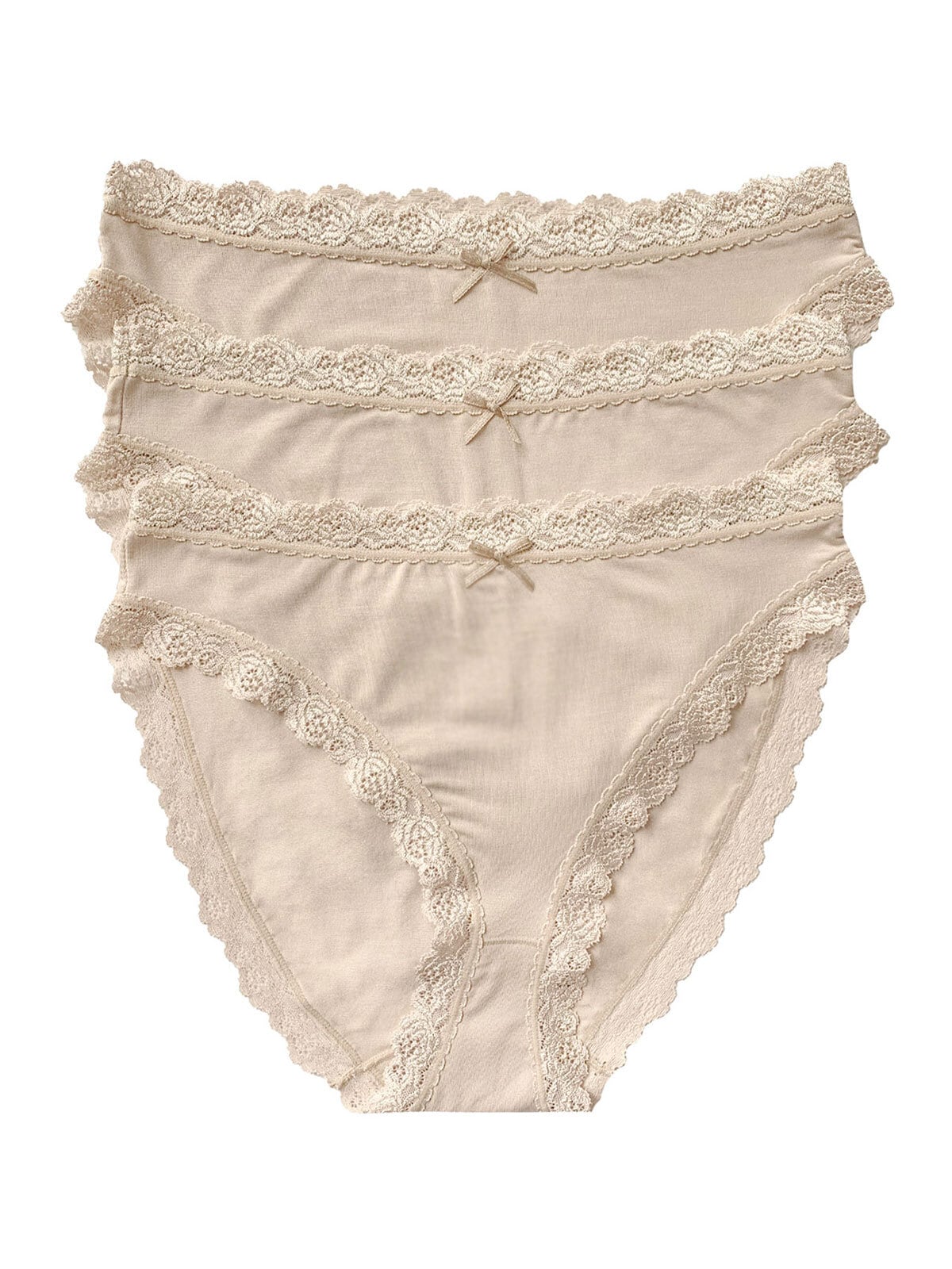 Nina Von C. Jazz-Pants Slips »3er Pack Damen Jazz Pant Multiple Packs«, (Spar-Pack, 3 Stück St.)