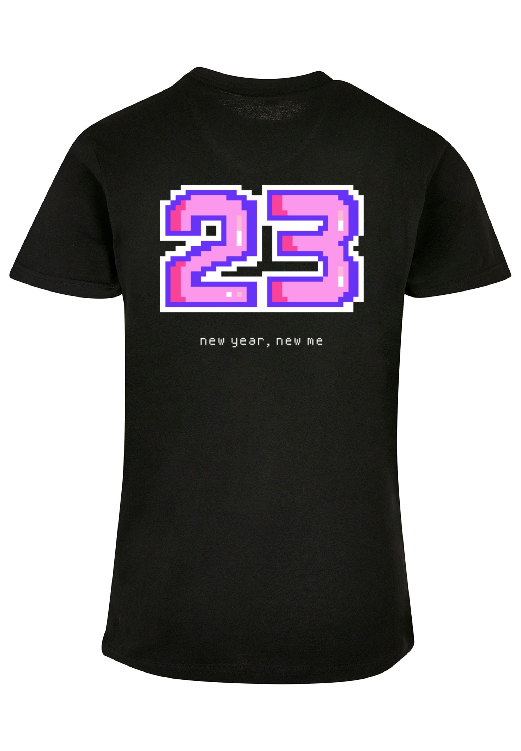 F4NT4STIC T-Shirt »Happy People Only Good Vibes« Print