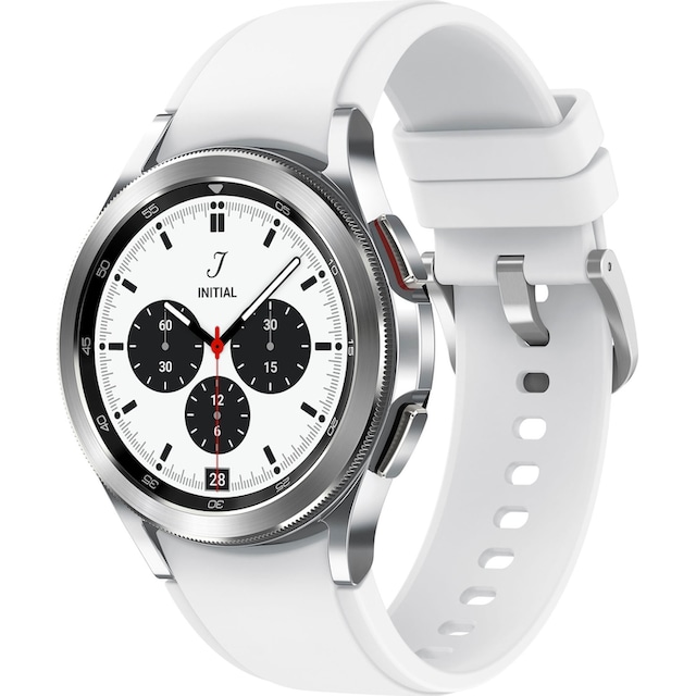 Samsung Smartwatch »Galaxy Watch 4 classic-42mm LTE«, (Wear OS by Google  Fitness Uhr, Fitness Tracker, Gesundheitsfunktionen) | BAUR