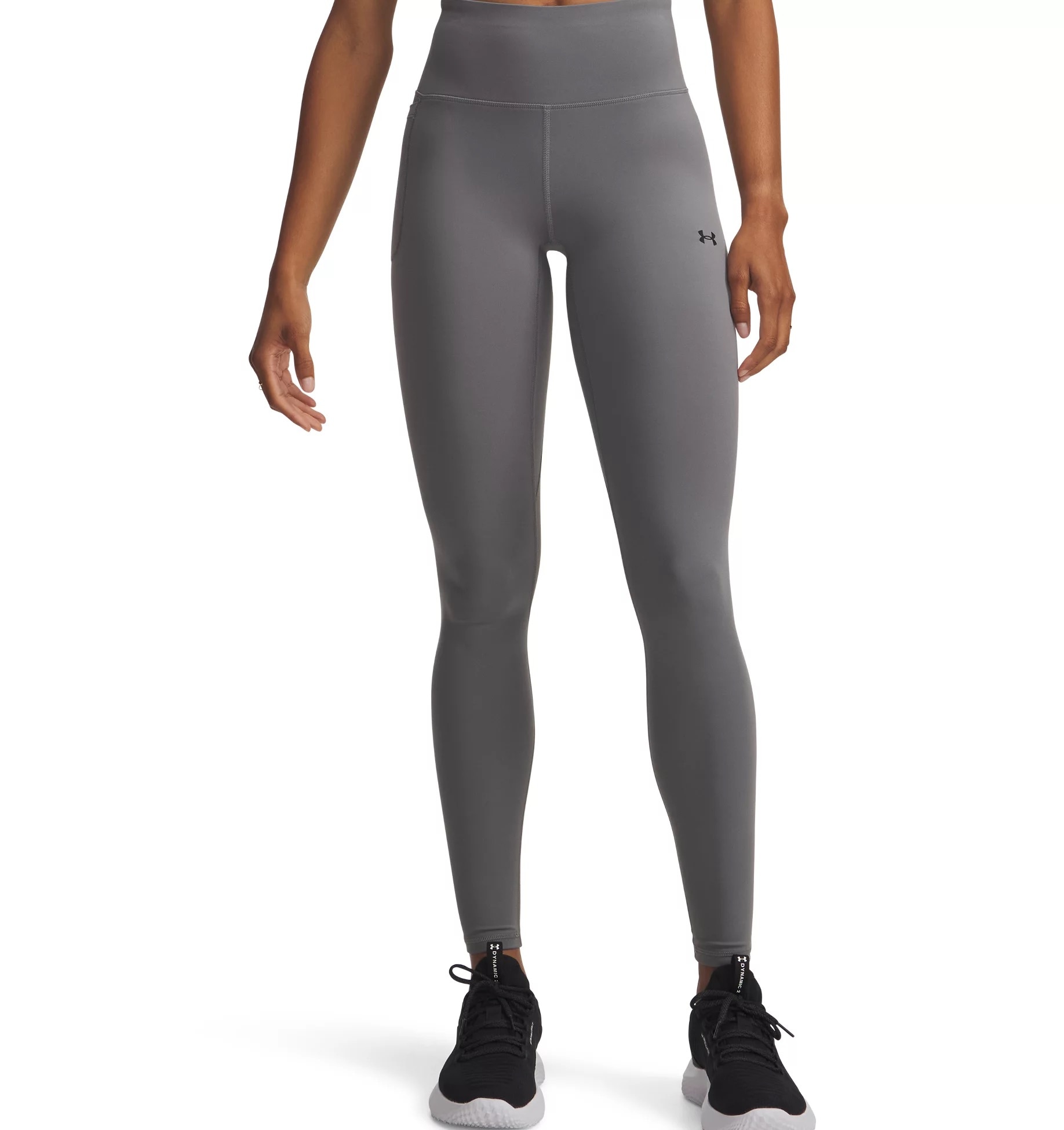 Under Armour Trainingstights "MOTION LEGGING EMEA" sportlicher Stil, Materialmix aus Polyester und Elasthan
