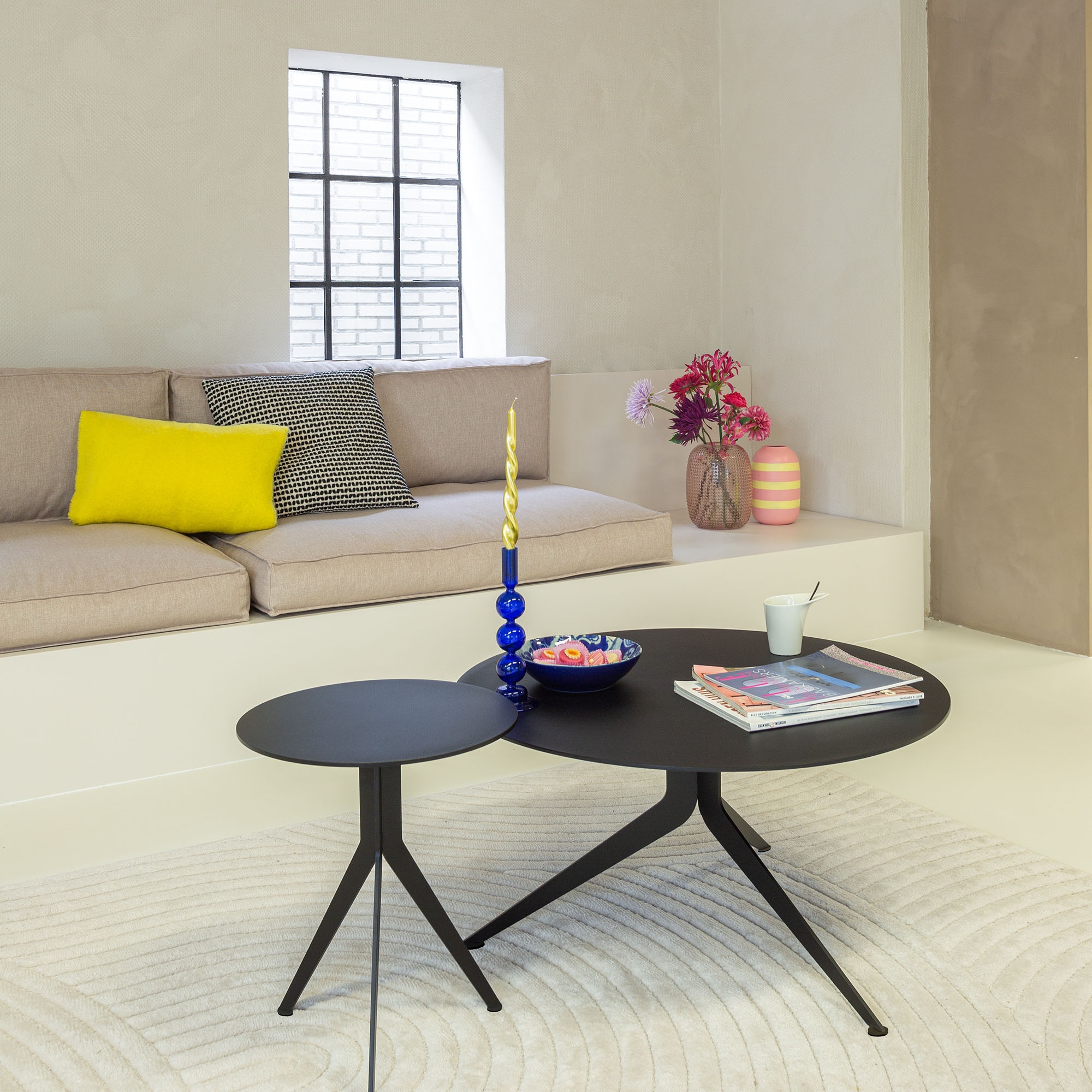 Spinder Design Beistelltisch »DALEY HIGH« Beistelltisch aus Stahl