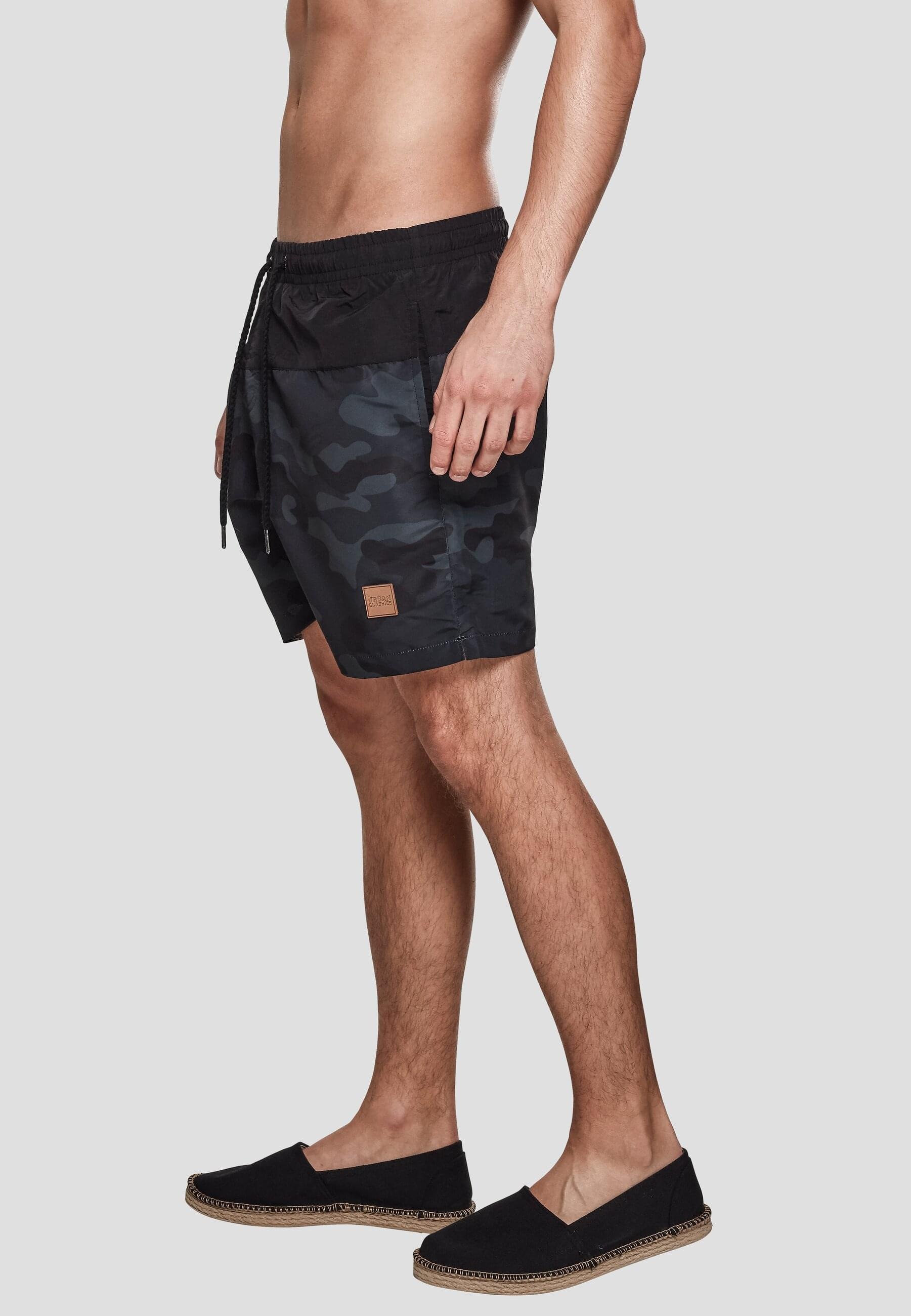 URBAN CLASSICS Badeshorts »Urban Classics Herren Block Swim Shorts«