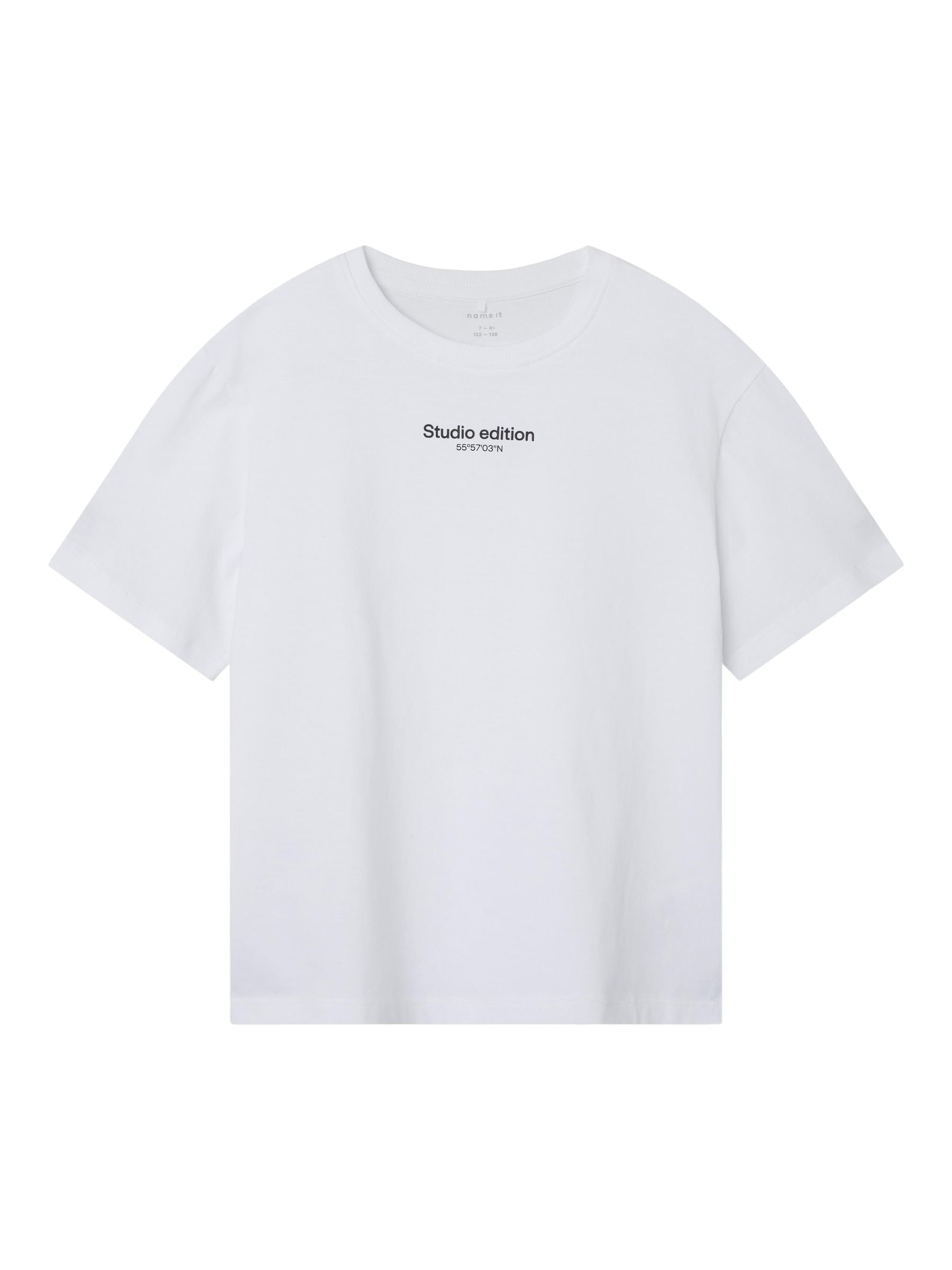 Name It T-Shirt »NKMBRODY SS NREG TOP NOOS«, mit dezentem Frontmotiv