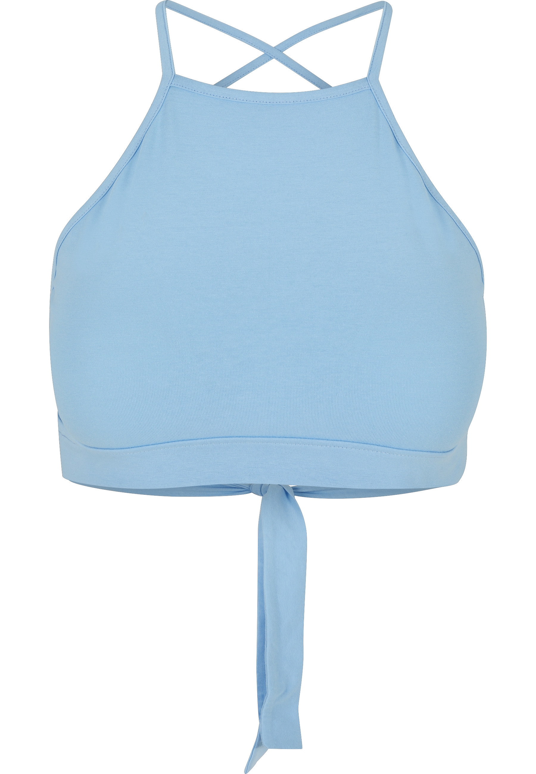 URBAN CLASSICS Yoga & Relax Shirt "Urban Classics Damen Ladies Triangle Top" 1