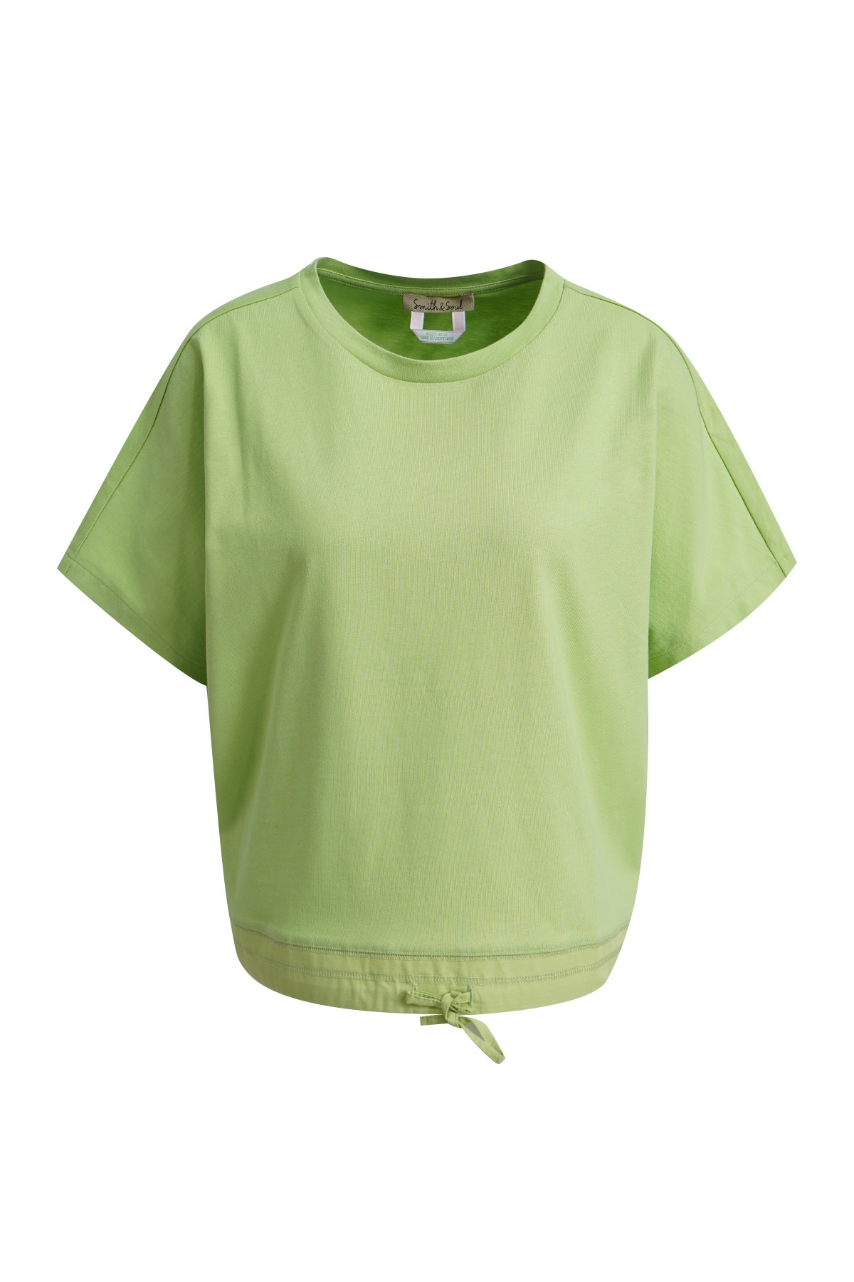 Smith & Soul Rundhalsshirt mit überschnittener Schulter
