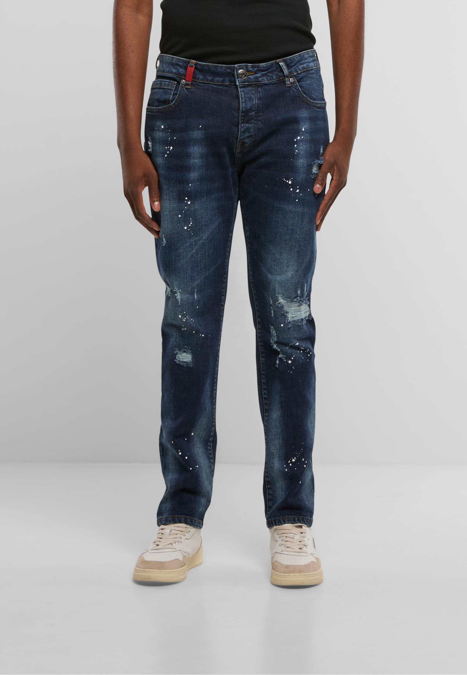 2Y Premium Bequeme Jeans »2Y Premium 2Y CARLOS DESTROYED SLIM FIT JEANS«