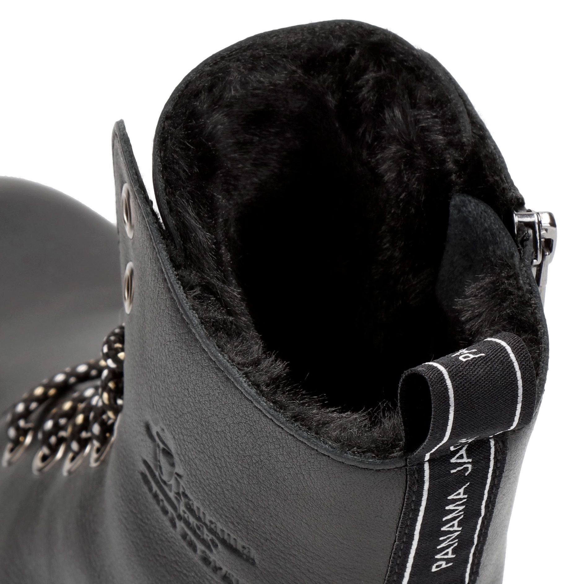 Panama Jack Schnürboots »Frisia«, Schnürboots, Stiefelette, Blockabsatz, mit Warmfutter