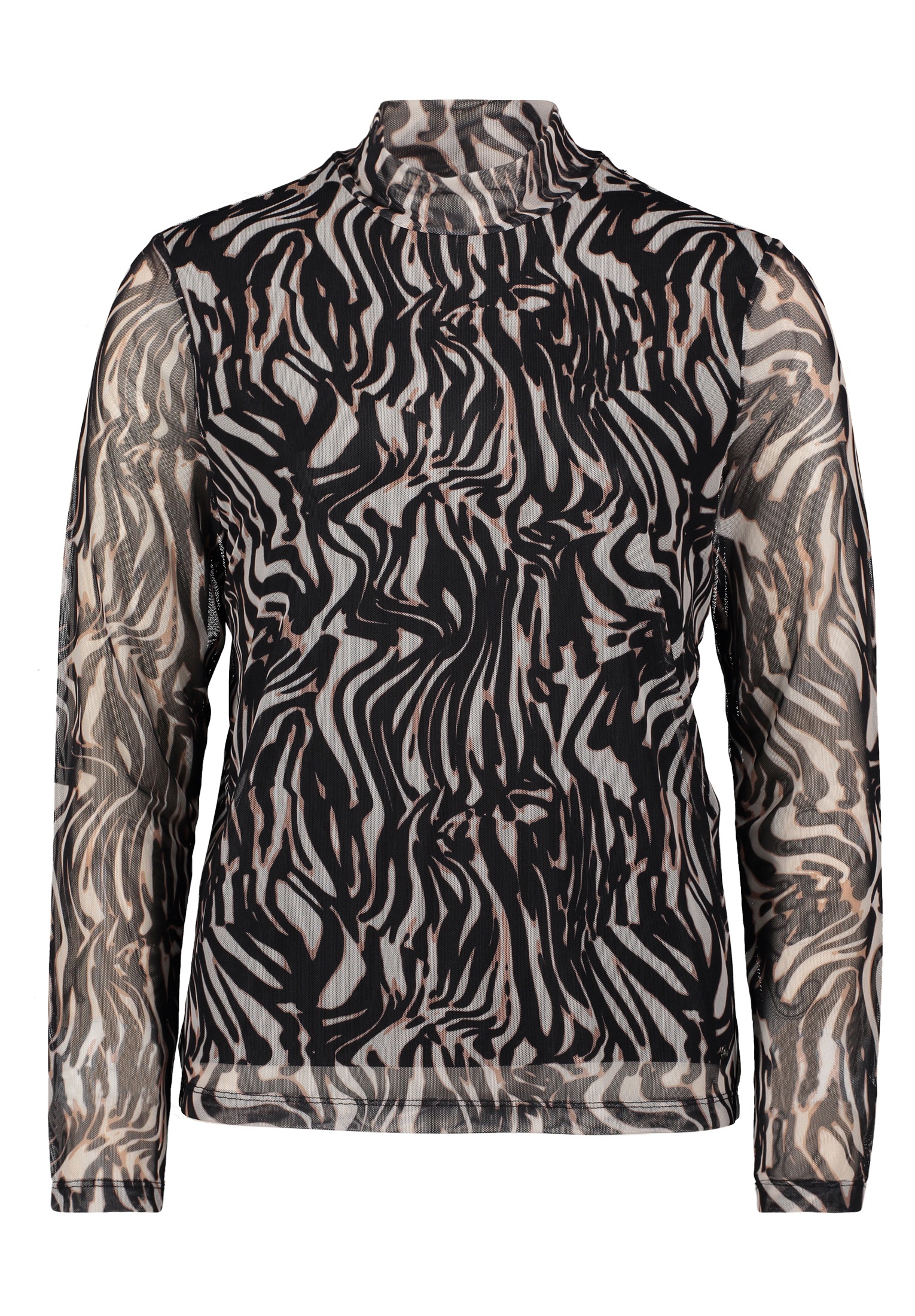 Betty&Co Kurzarmshirt »Damen mit Stehkragen« 1 Stk.