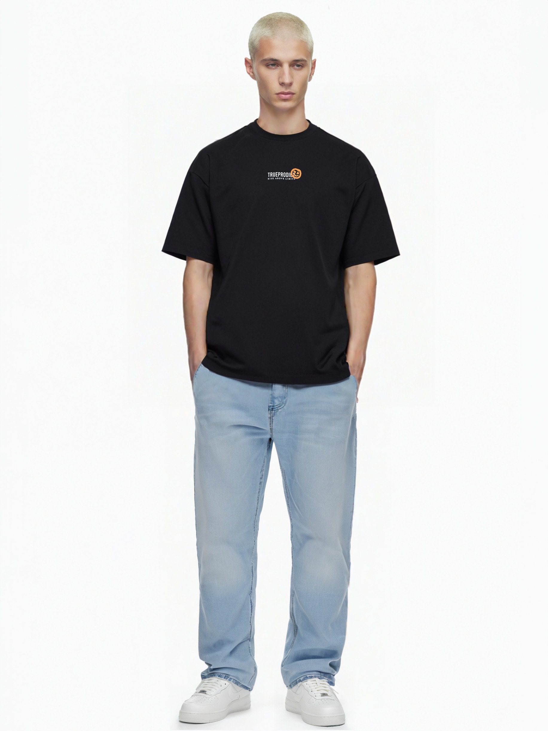 trueprodigy Oversize-Shirt »Juniper Logo Print Oversized Rundhals«