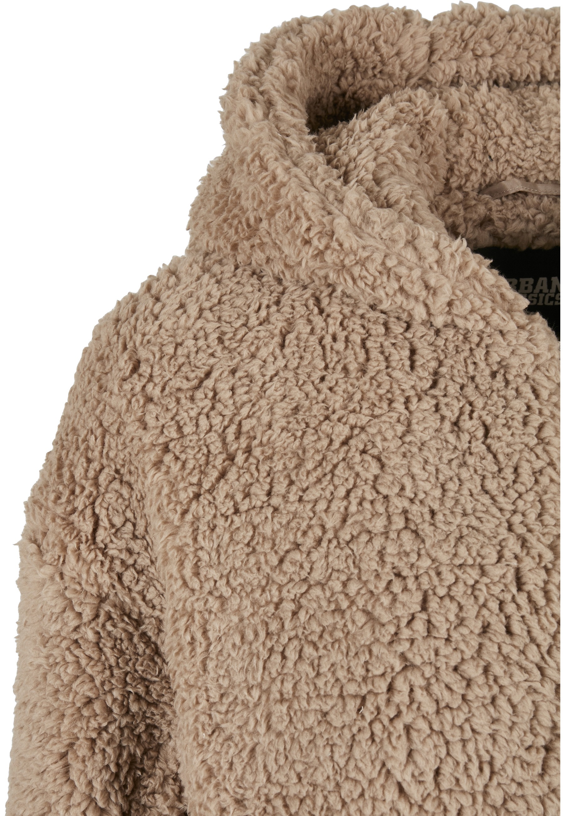 URBAN CLASSICS Langmantel »Urban Classics Damen Ladies Short Oversized Sherpa Jacket«