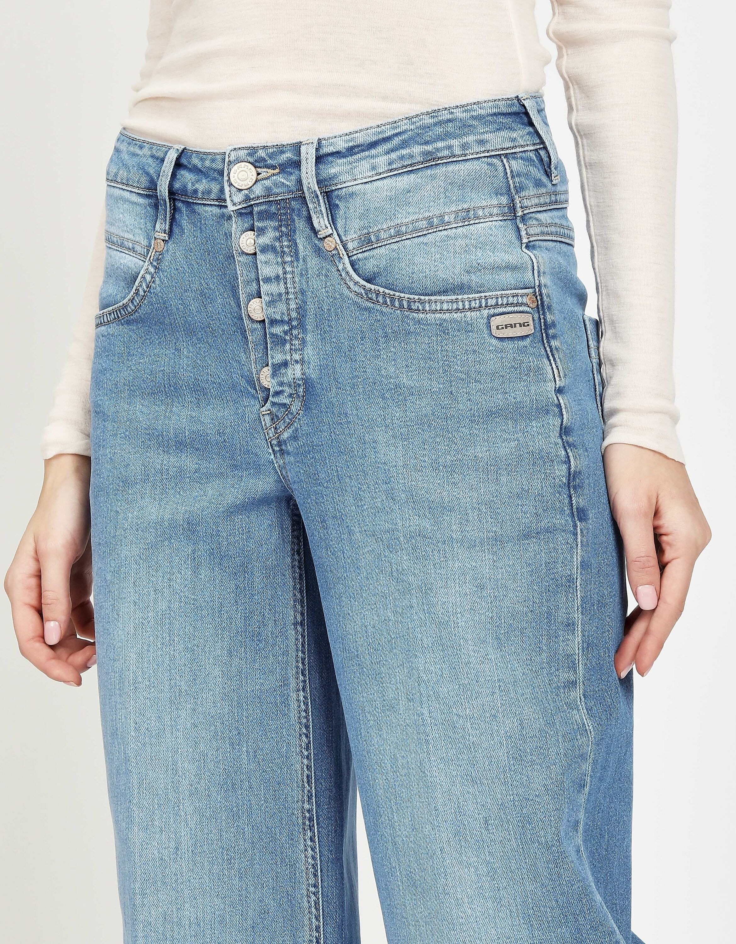 GANG Relax-fit-Jeans »94MEDINA WIDE« mit normaler Beinlänge