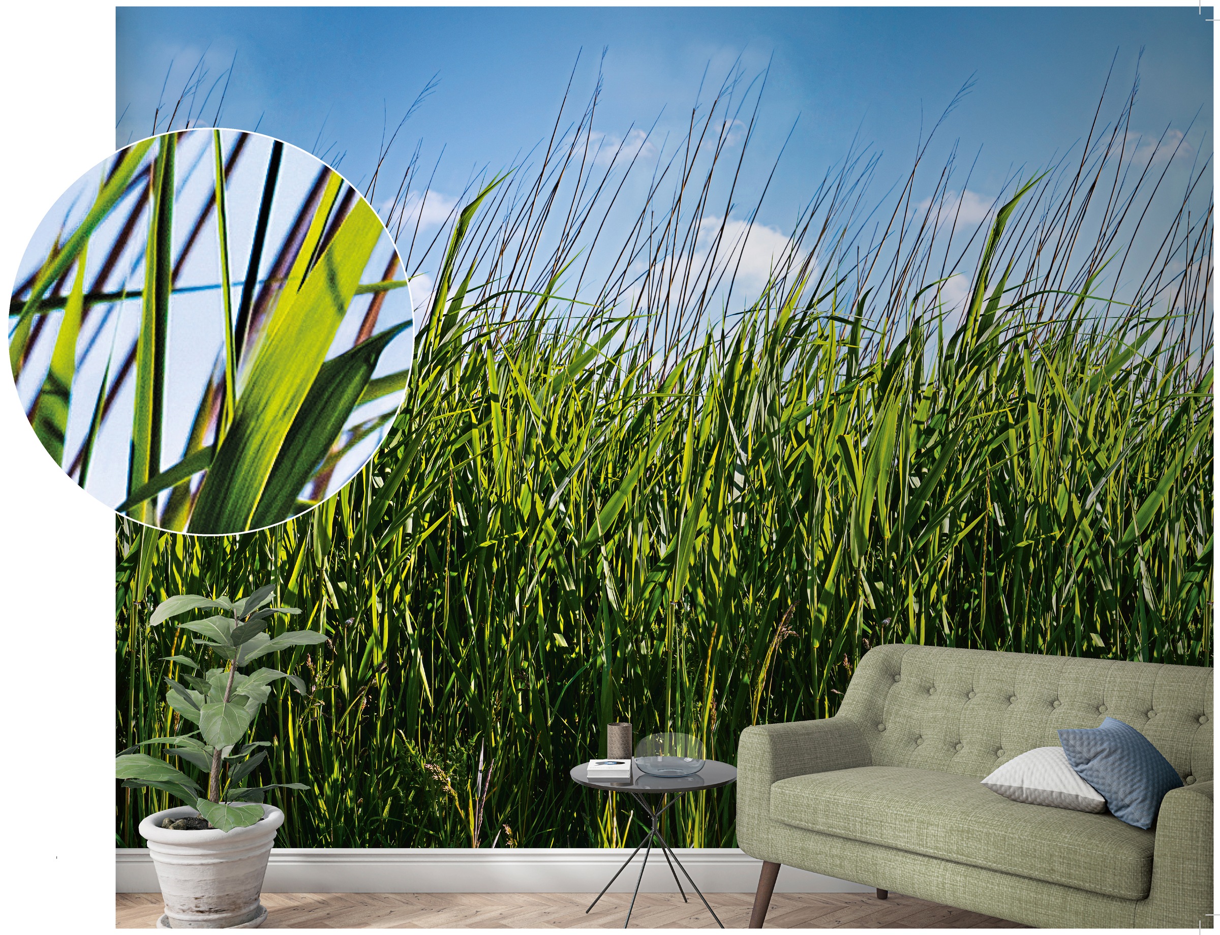 Marburg Fototapete realistisch moderne Tapete für Wohnzimmer Schlafzimmer Küche