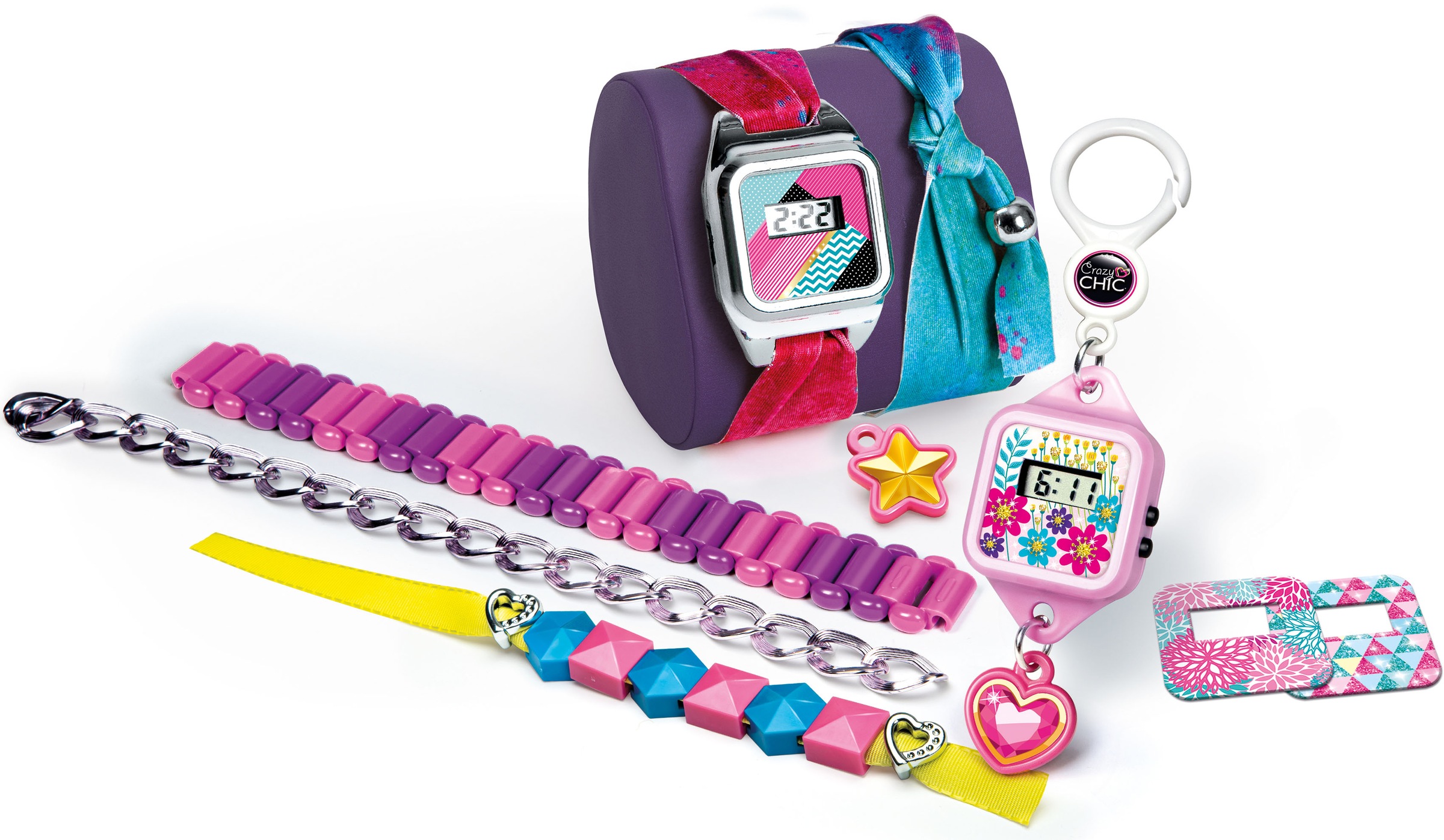 Clementoni® Kreativset »Crazy Chic, Crazy Uhr«, Made in Europe