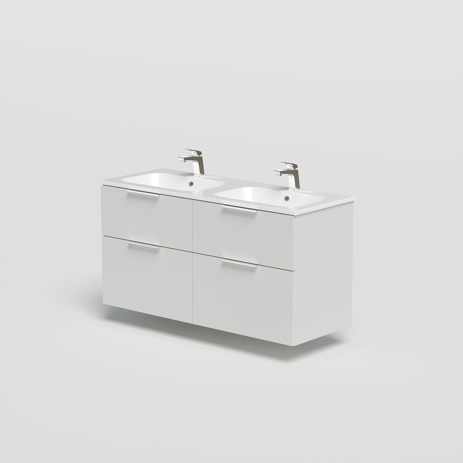 mit Soft-Close-Funktion, Vollauszüge, inkl. Becken, Breite 121 cm