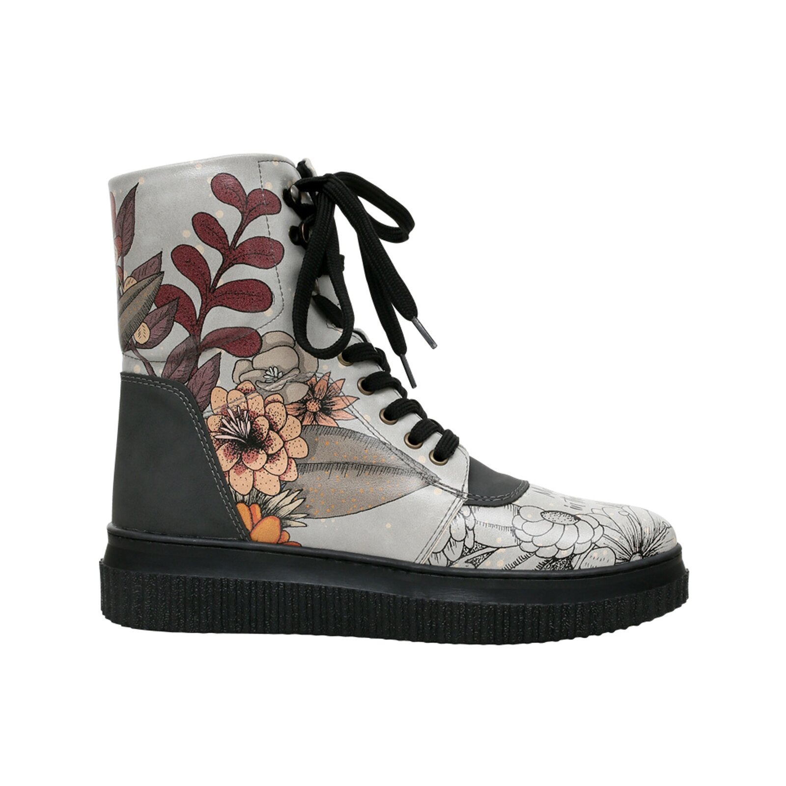 DOGO Schnürboots »Future High Top Boots Mon Cher Damen Stiefeletten«, Vegan