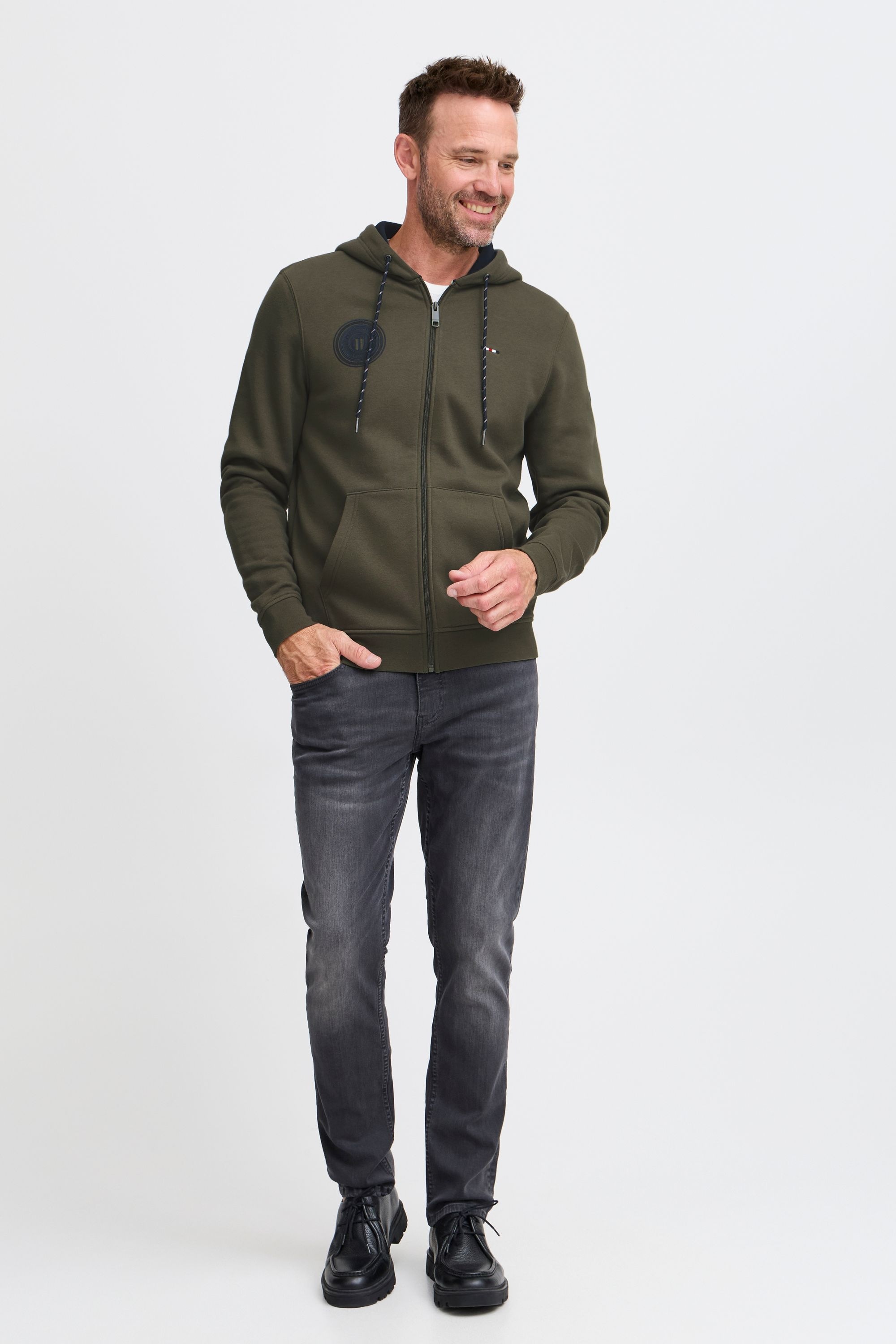 FQ1924 Sweatjacke "Sweatjacke FQWILLIAM ziphoodie sweat" günstig online kaufen