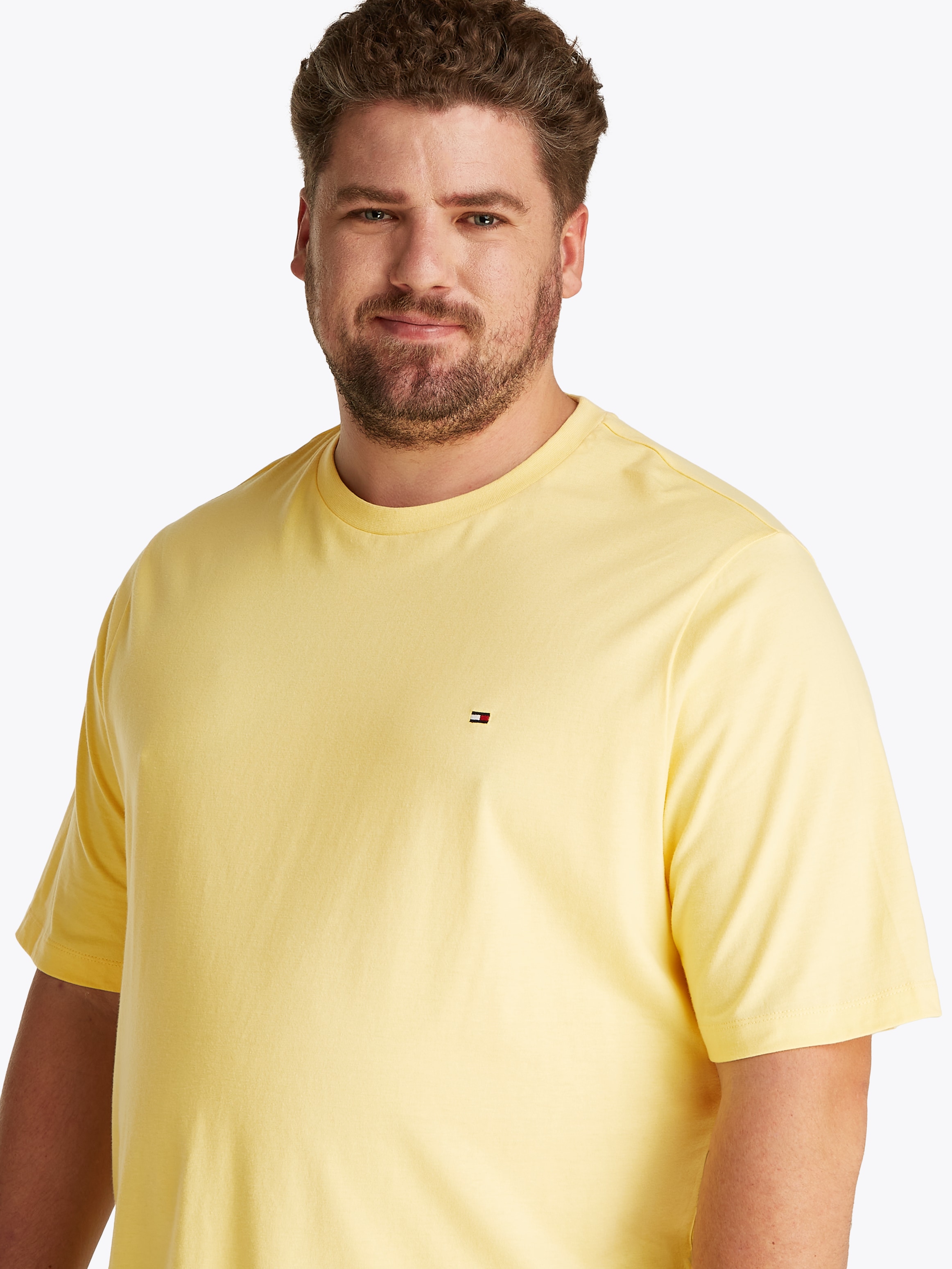 Tommy Hilfiger Big & Tall T-Shirt »BT-ESSENTIAL REG FIT SOLID TEE-B«, Große Größen