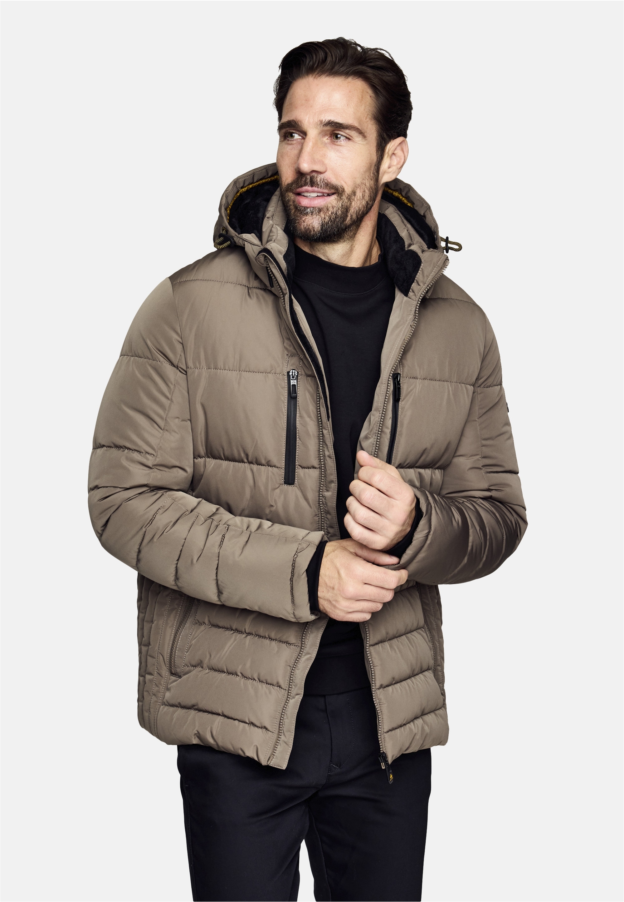 New Canadian Outdoorjacke "dry iQ", mit Fleece-Einsatz am Innenkragen günstig online kaufen