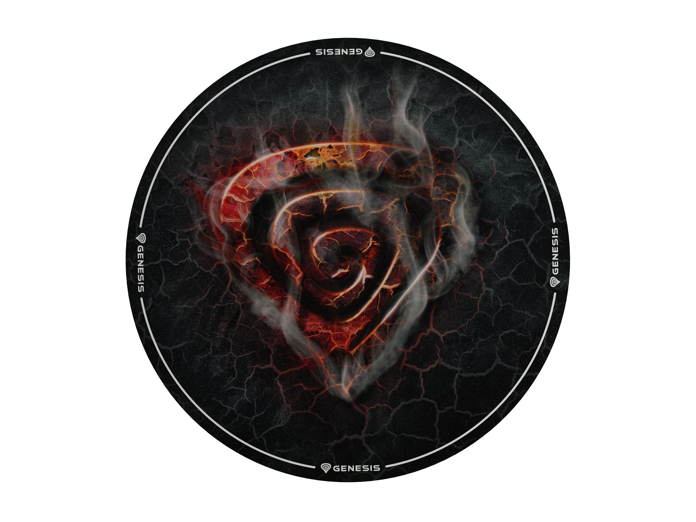 Genesis Bodenschutzmatte »TELLUR 400 "ROUND LAVA" (1,0m)«