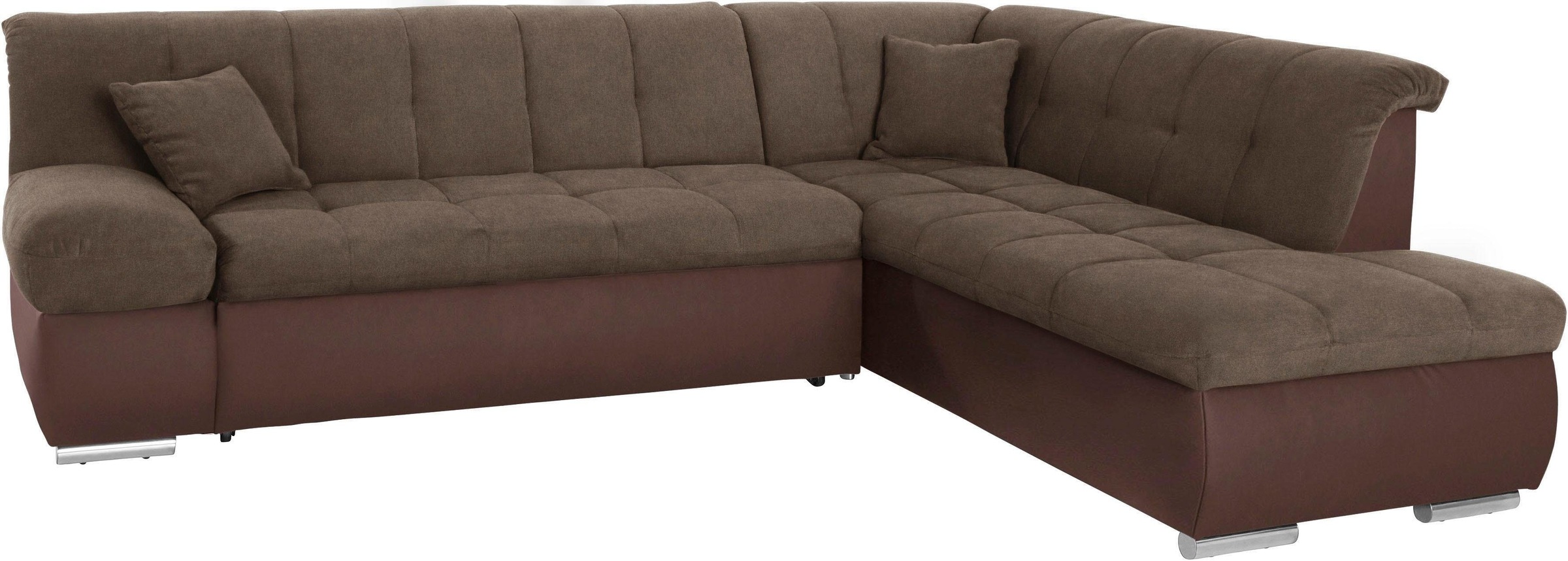 DOMO collection Ecksofa "Mona L-Form", wahlweise mit Bett- und Armlehnfunkt günstig online kaufen