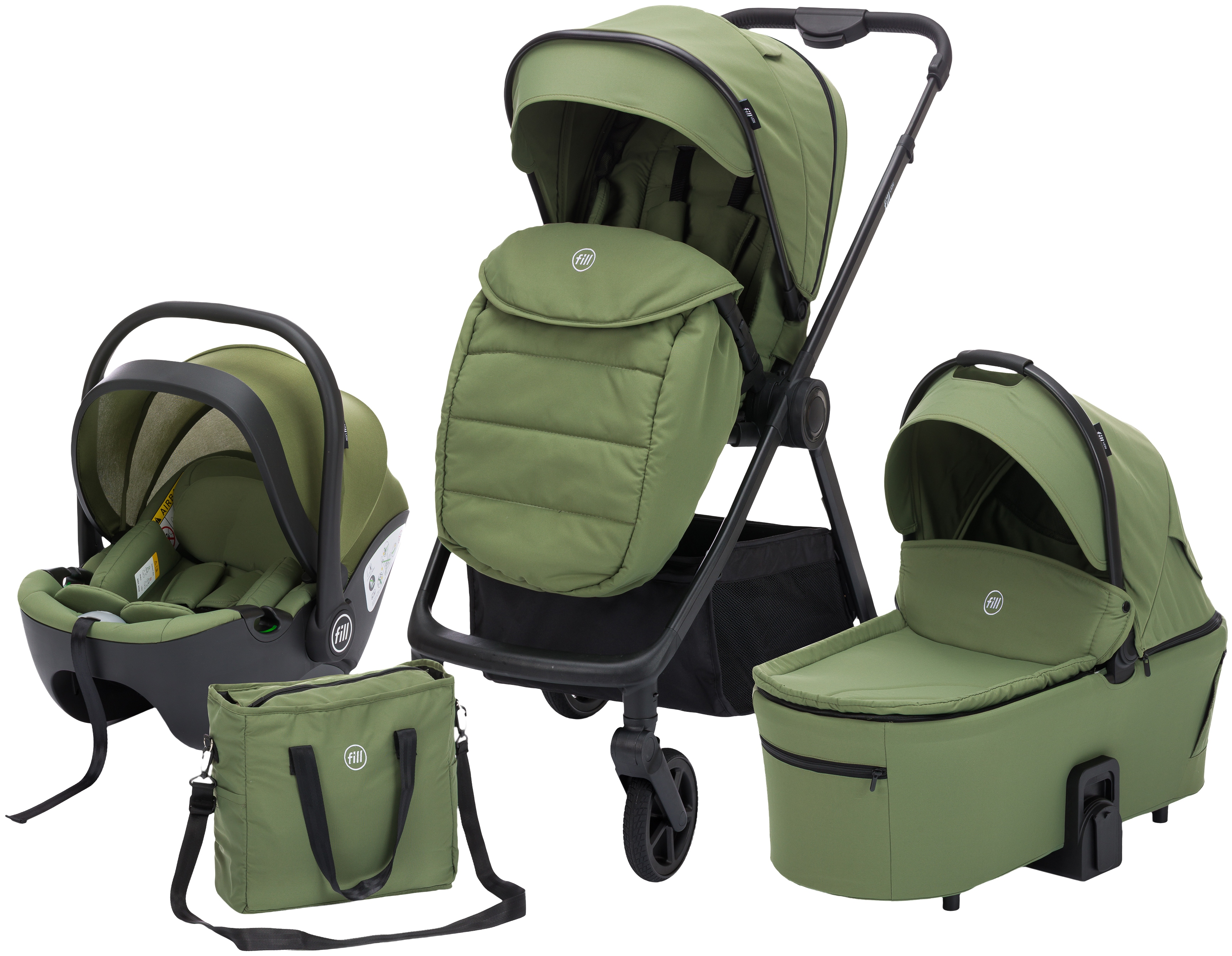 Fillikid Kombi-Kinderwagen "Lion" 22 kg