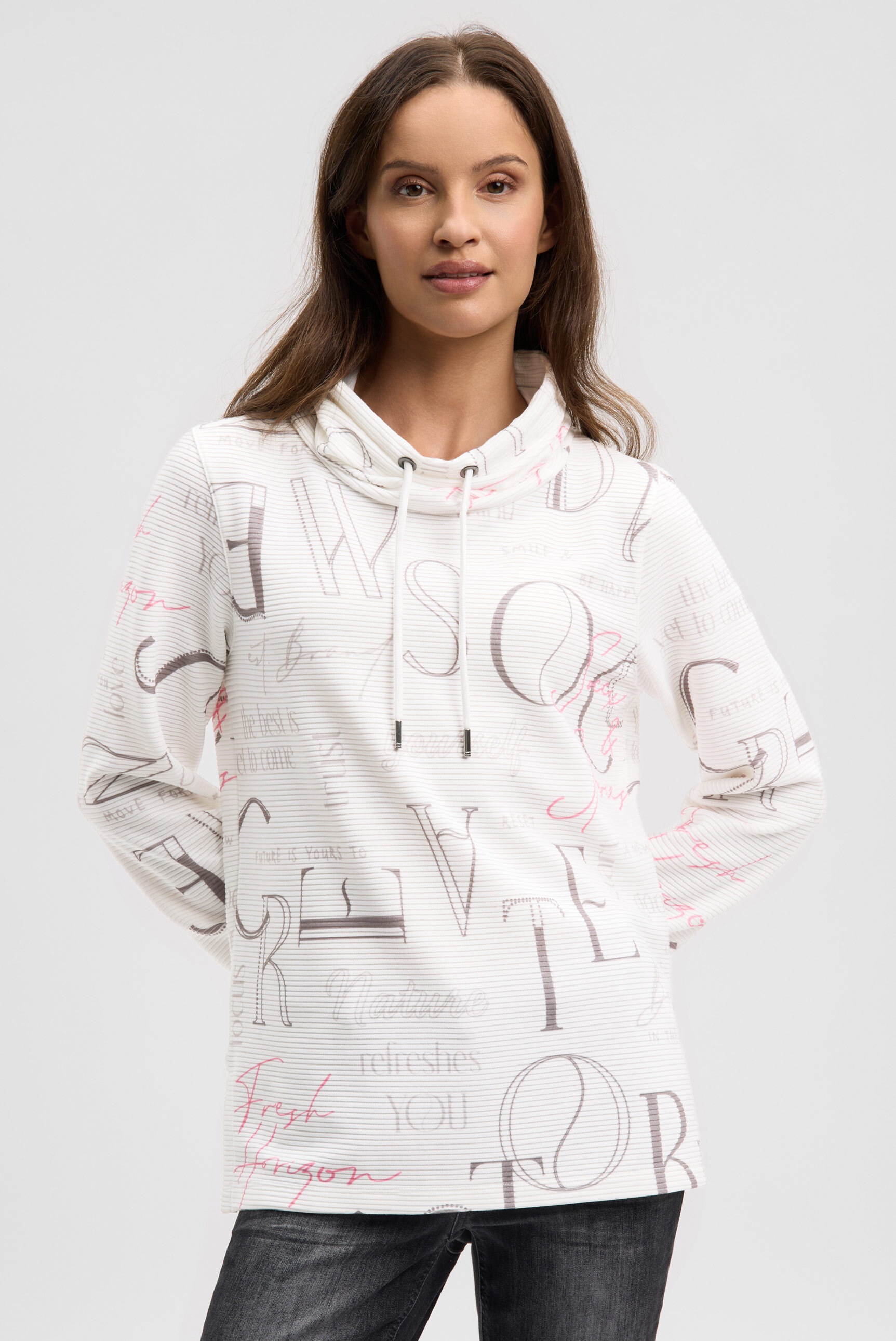 SOCCX Sweater, mit Seitenschlitze günstig online kaufen