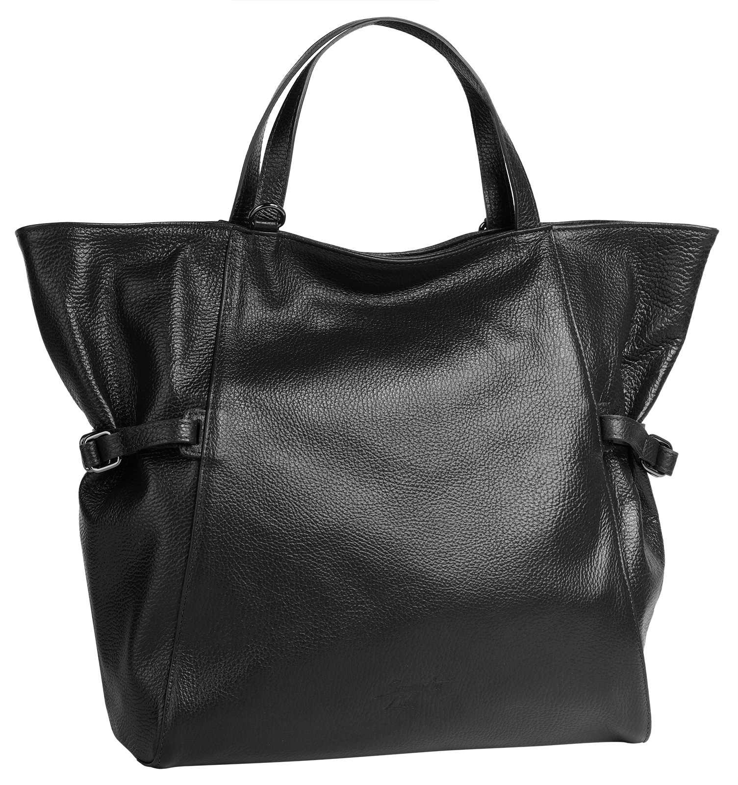 Thumbnail - Samantha Look Shopper echt Leder, Made in Italy