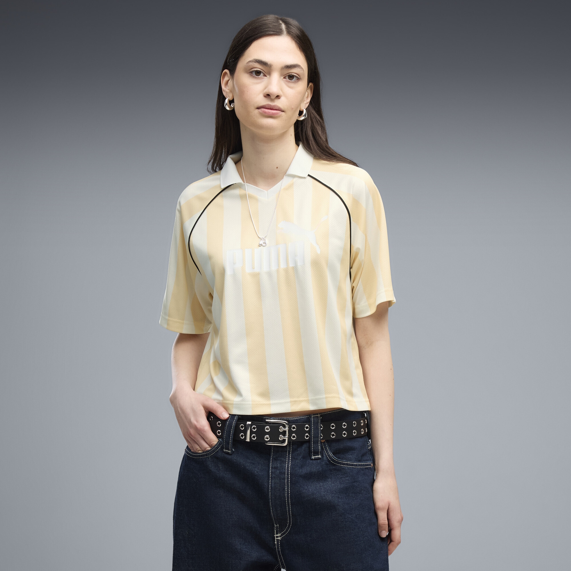 PUMA Trainingsshirt »Essentials Trikot Damen«