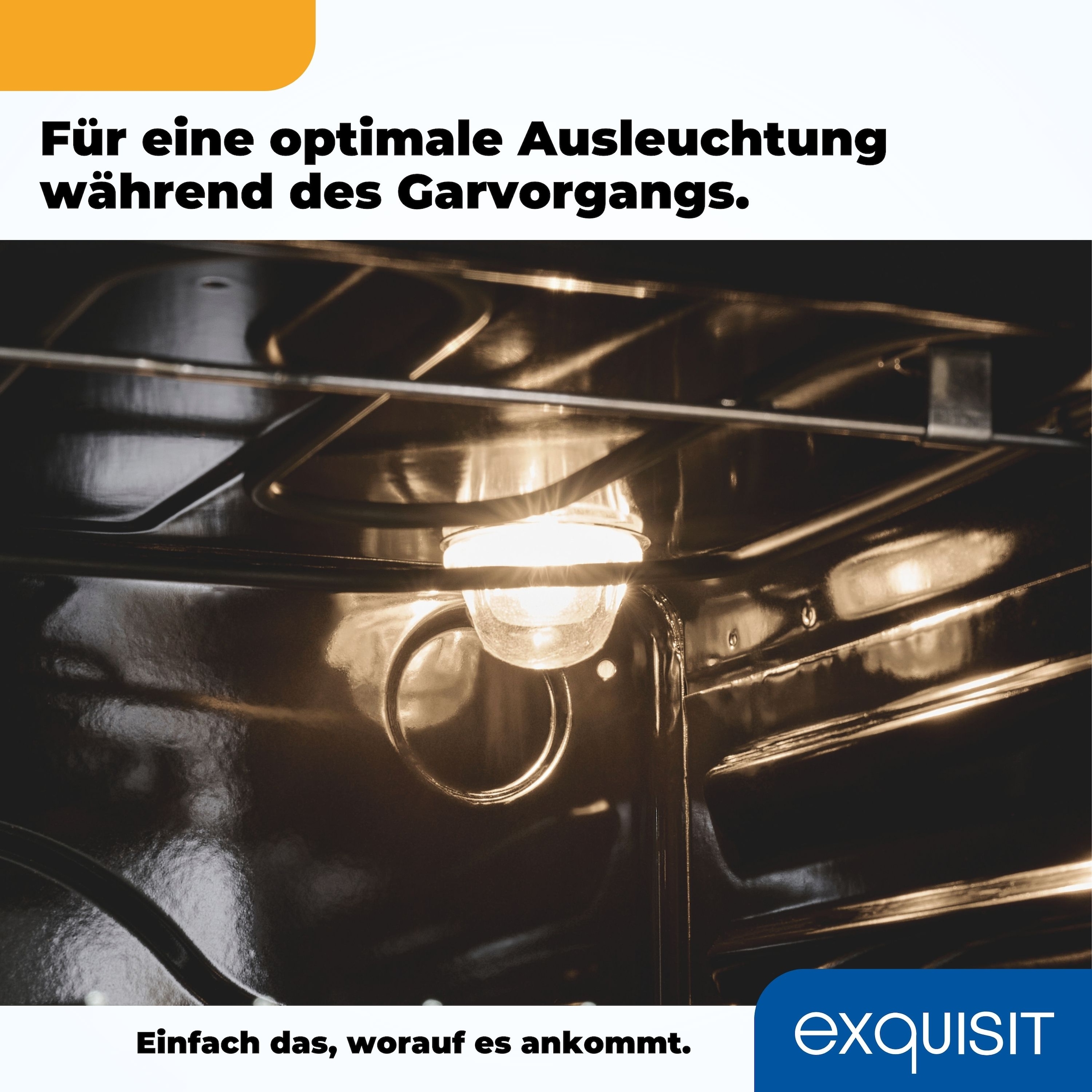 exquisit Einbaubackofen  »EBE255-020 schwarz«