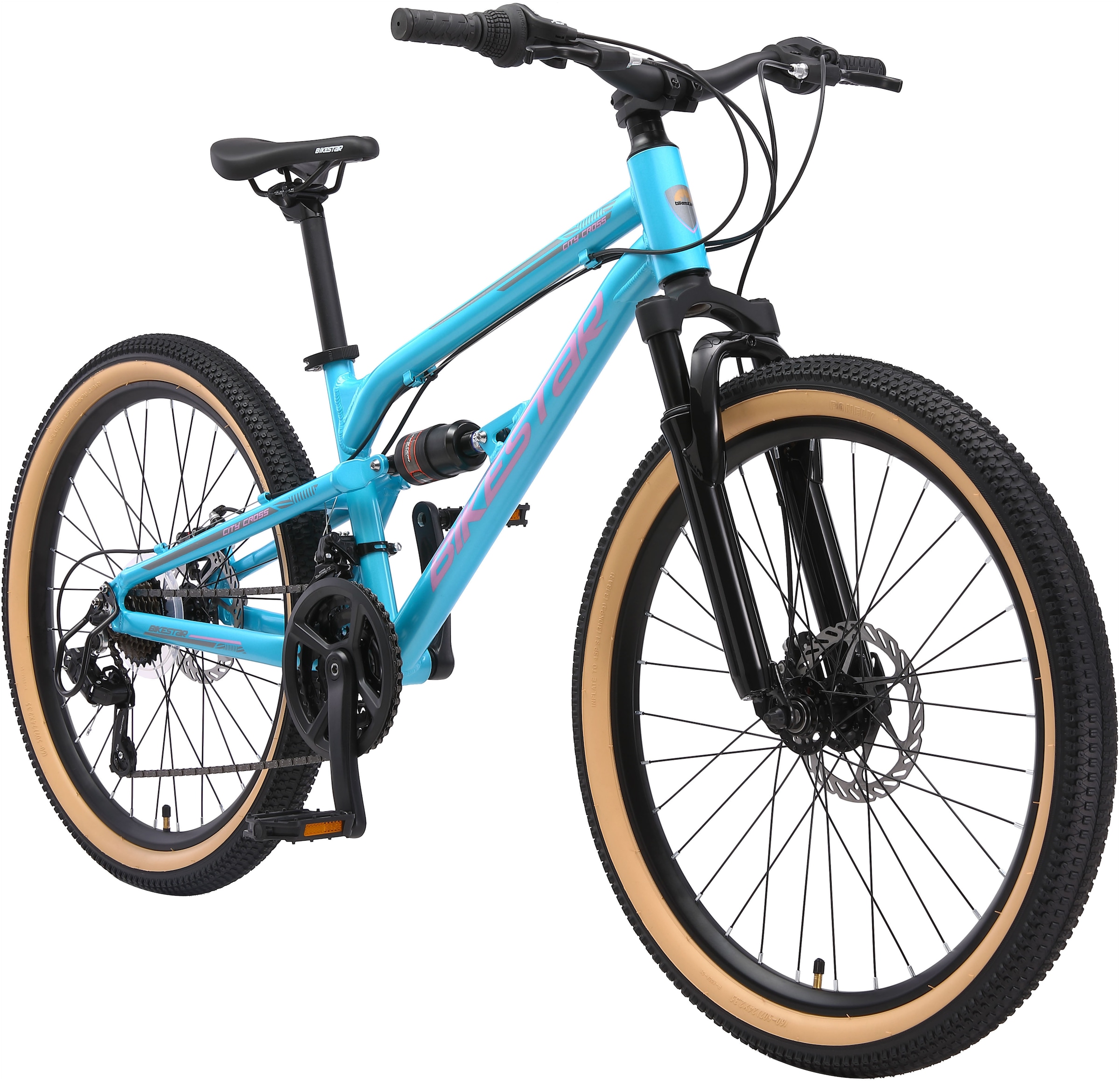 Bikestar Jugendfahrrad 21 Gang Shimano RD-TY21 Schaltwerk Kettenschaltung