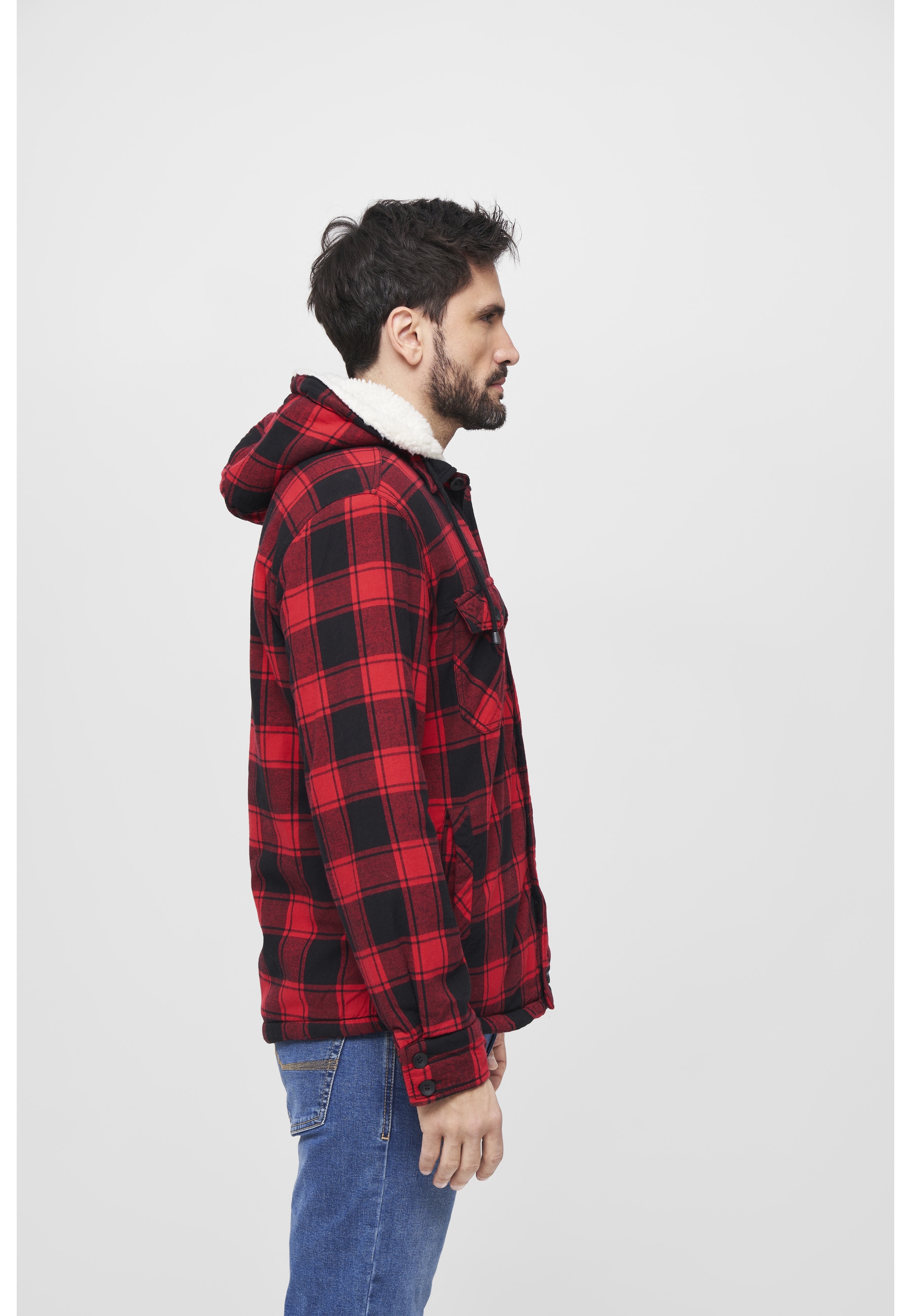 Brandit Anorak »Brandit Herren Lumberjacket Hooded« 1 Stk. tlg. mit Kapuze